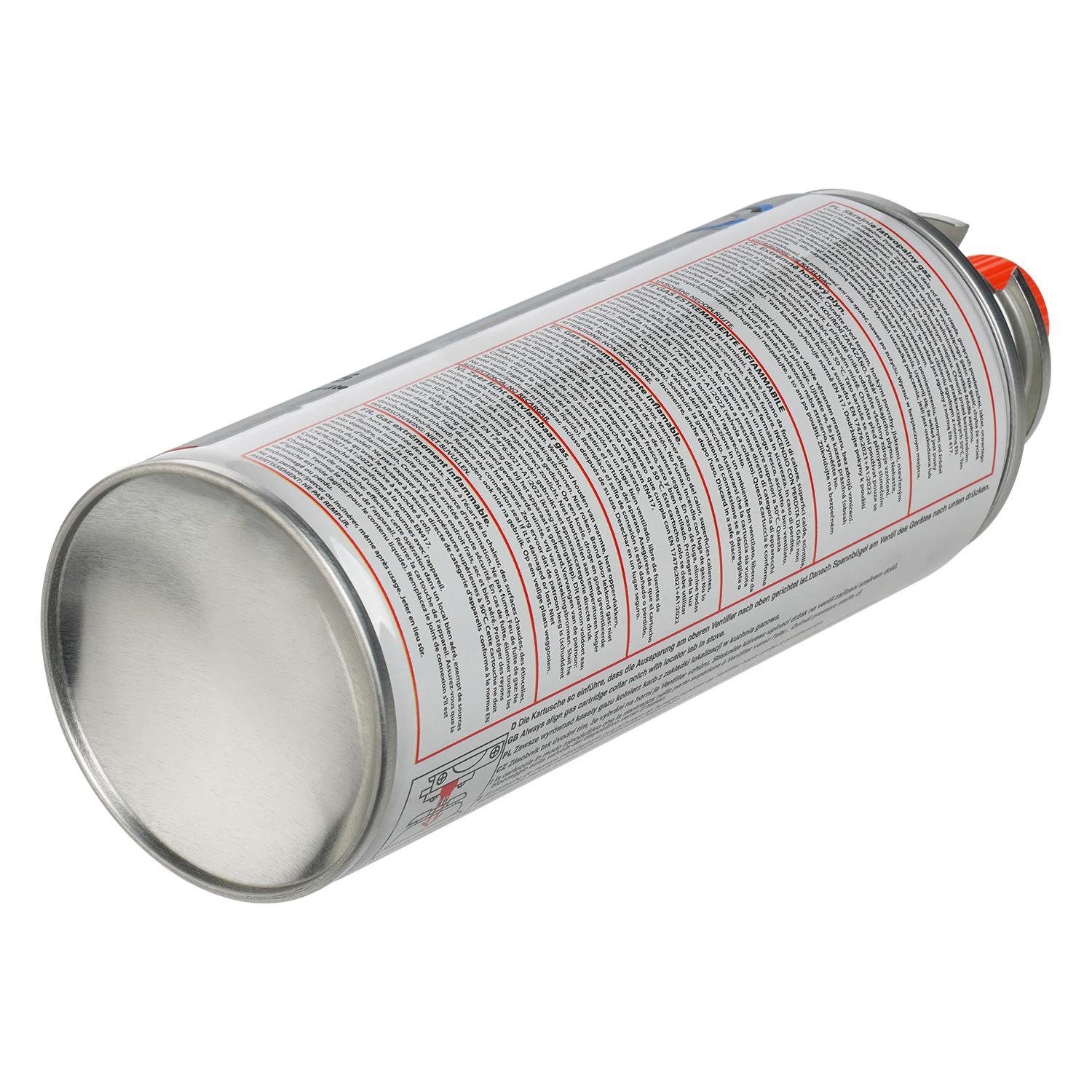 ZMC Gaskartusche 112x Butan Gas Kartusche 227g Butangas Bajonett-Anschluss, Zubehör für Gaskocher Gaskartusche Campingkocher Brenner, MSF-1a Gaskartuschen Campinggas Bunsenbrenner Campingkocher