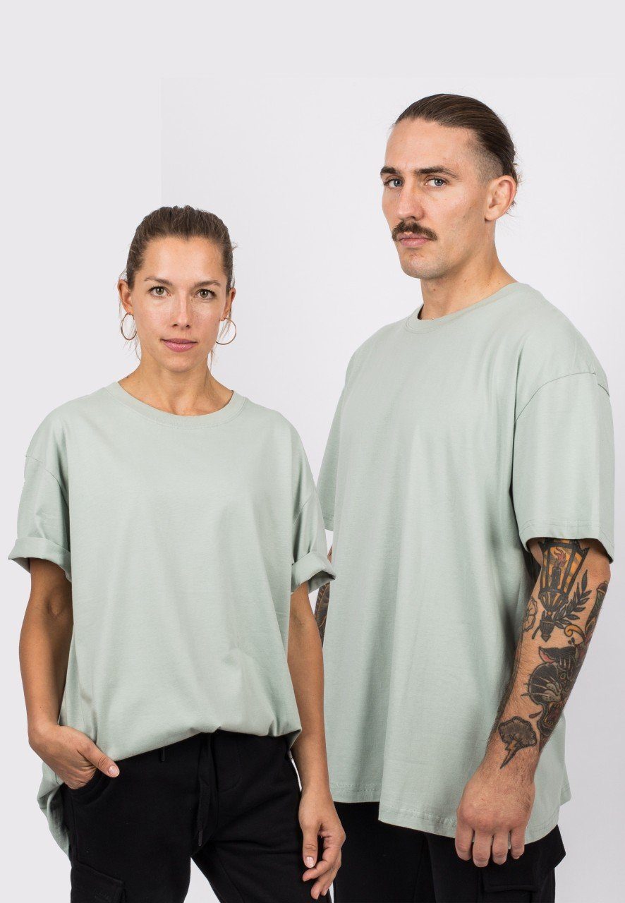 Blackskies T-Shirt Oversized T-Shirt - Salbei Medium