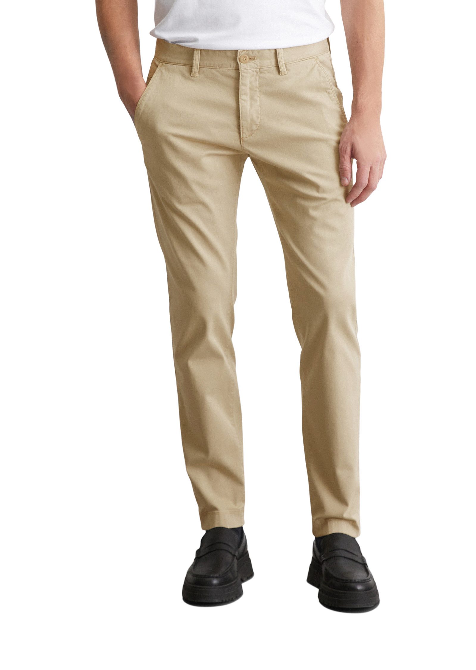 Marc O'Polo Chinohose aus Bio-Baumwoll-Mix günstig online kaufen