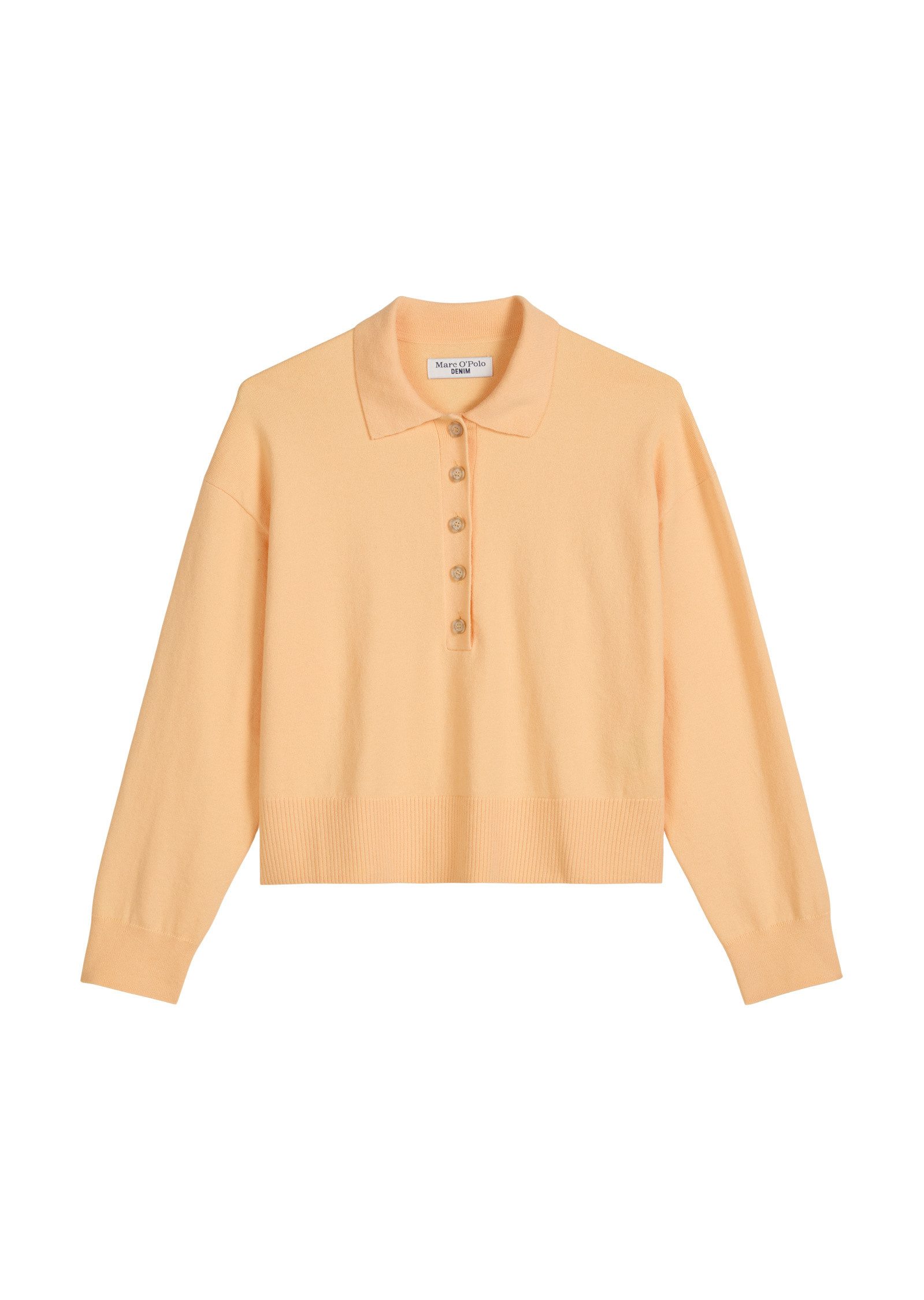Marc O'Polo DENIM Strickpullover aus Soft Cotton Stretch