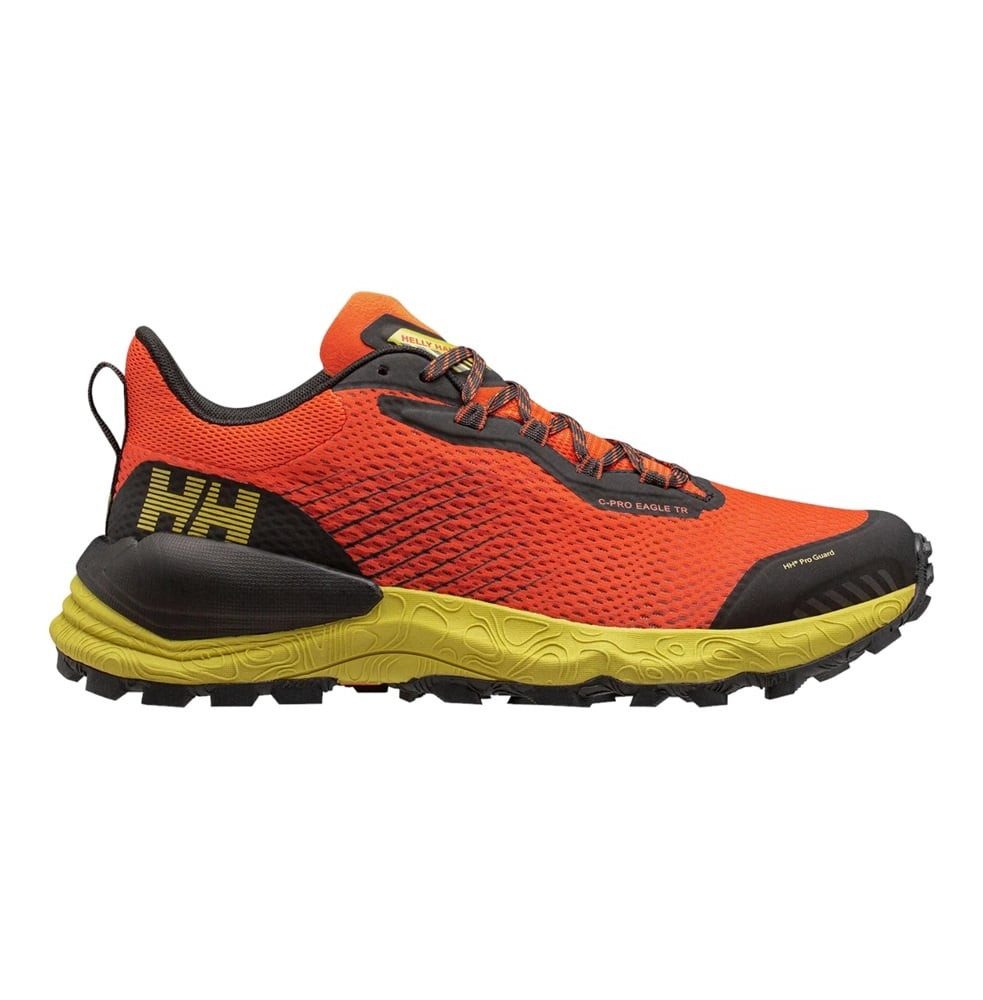Helly Hansen Cush-Pro Eagle TR5 flamerot/gelb Herren Laufschuh