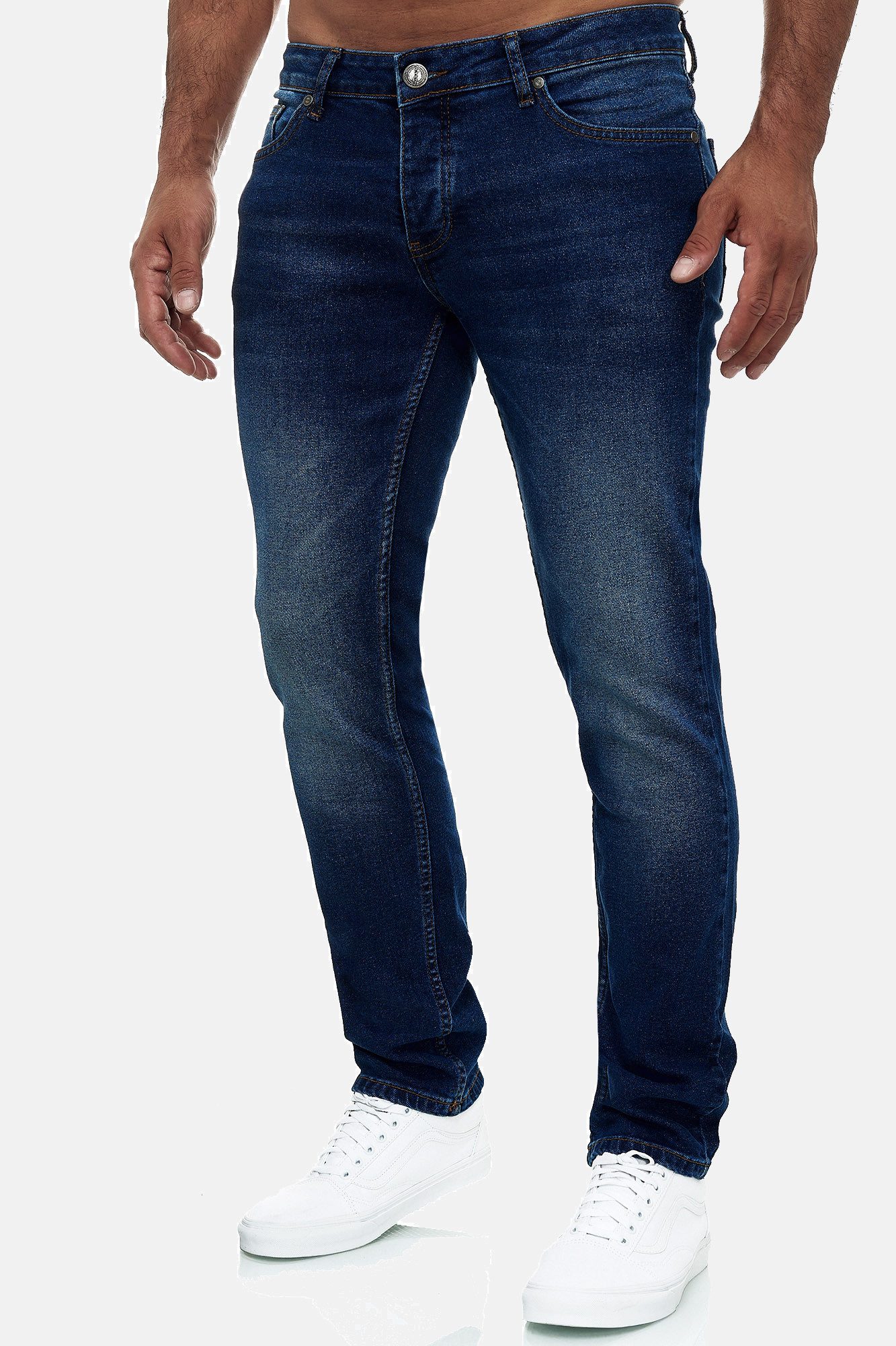MERISH Slim-fit-Jeans MERISH Jeans Herren Slim Fit Jeanshose Stretch Denim Hose Designer