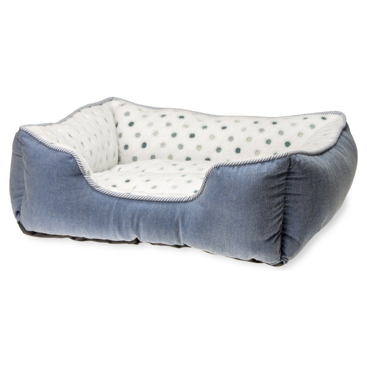 Karlie Tierbett Katzenbett Dot grau-blau günstig online kaufen