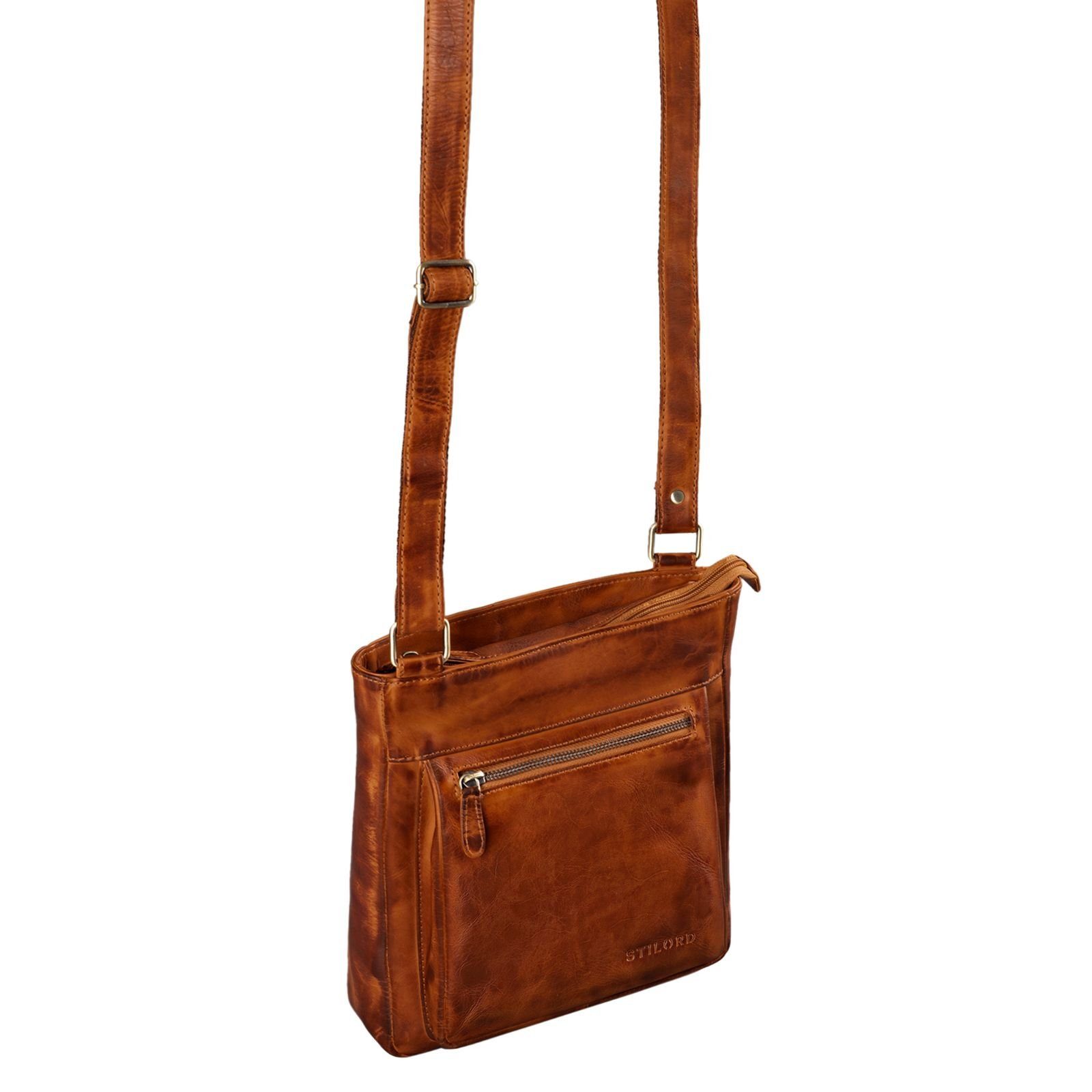 STILORD Handtasche "Kaja" Vintage Ledertasche Damen