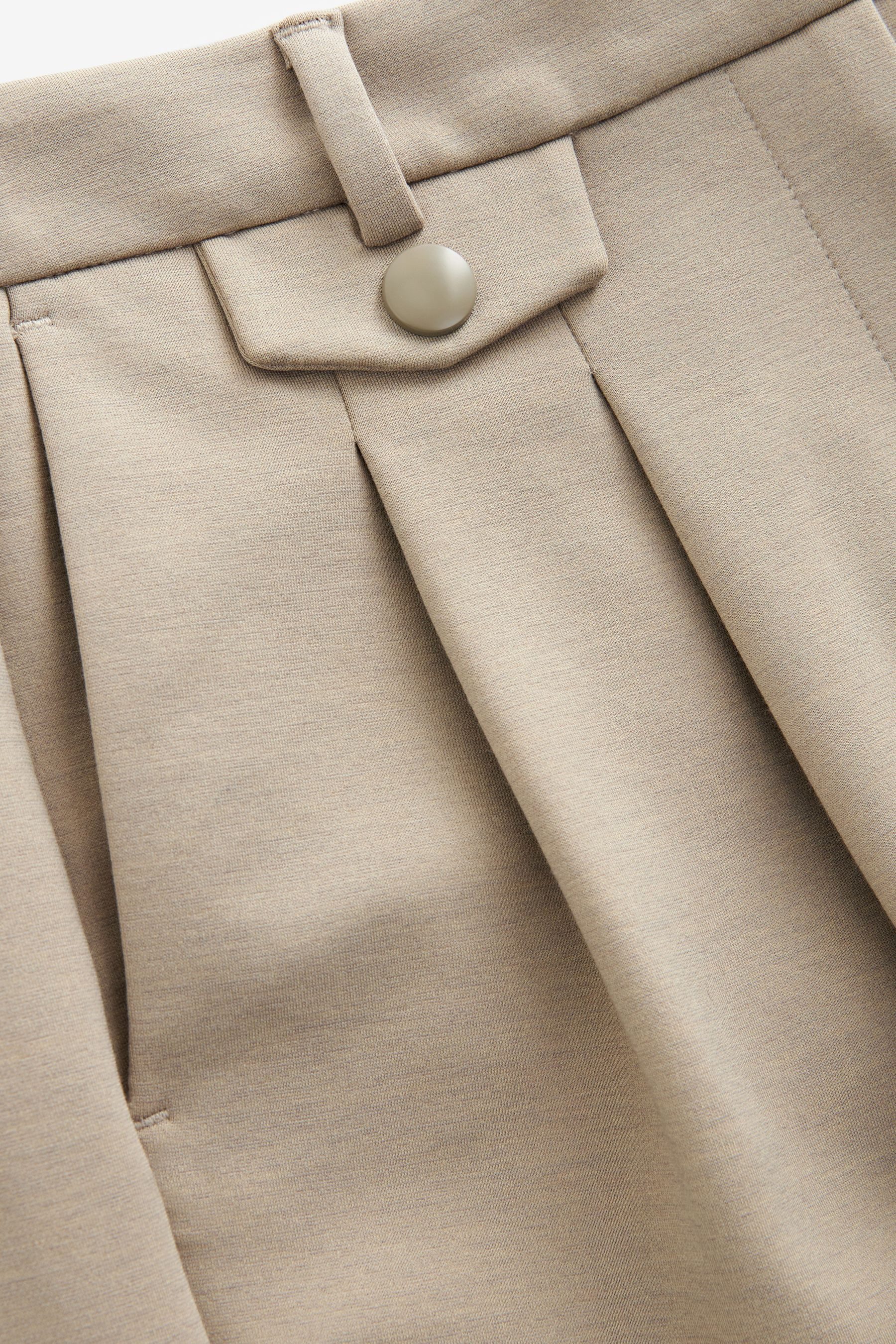 Next Stoffhose Elegante Barrel Hose, Kurzgröße (1-tlg)