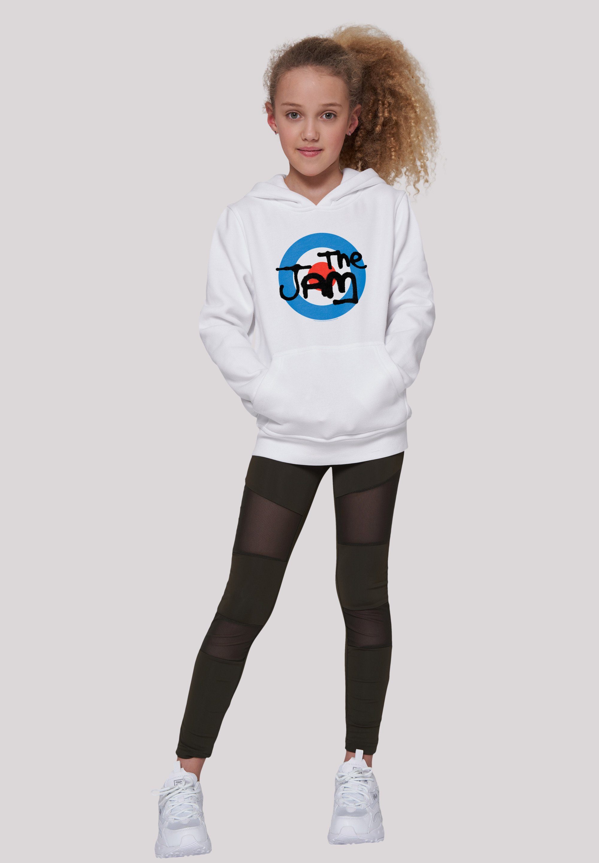 Classic The Qualität weiß Kapuzenpullover Band Jam F4NT4STIC Premium Logo