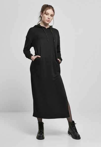 URBAN CLASSICS Jerseykleid »Urban Classics Damen Ladies Modal Terry Long Hoody Dress«