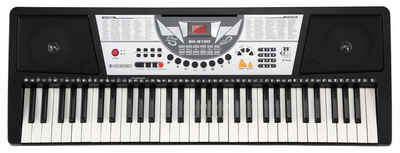 McGrey Home Keyboard BK-6100 - 61 Tasten Einsteigerkeyboard, 100 Klänge und Intelligent Guide-Funktion