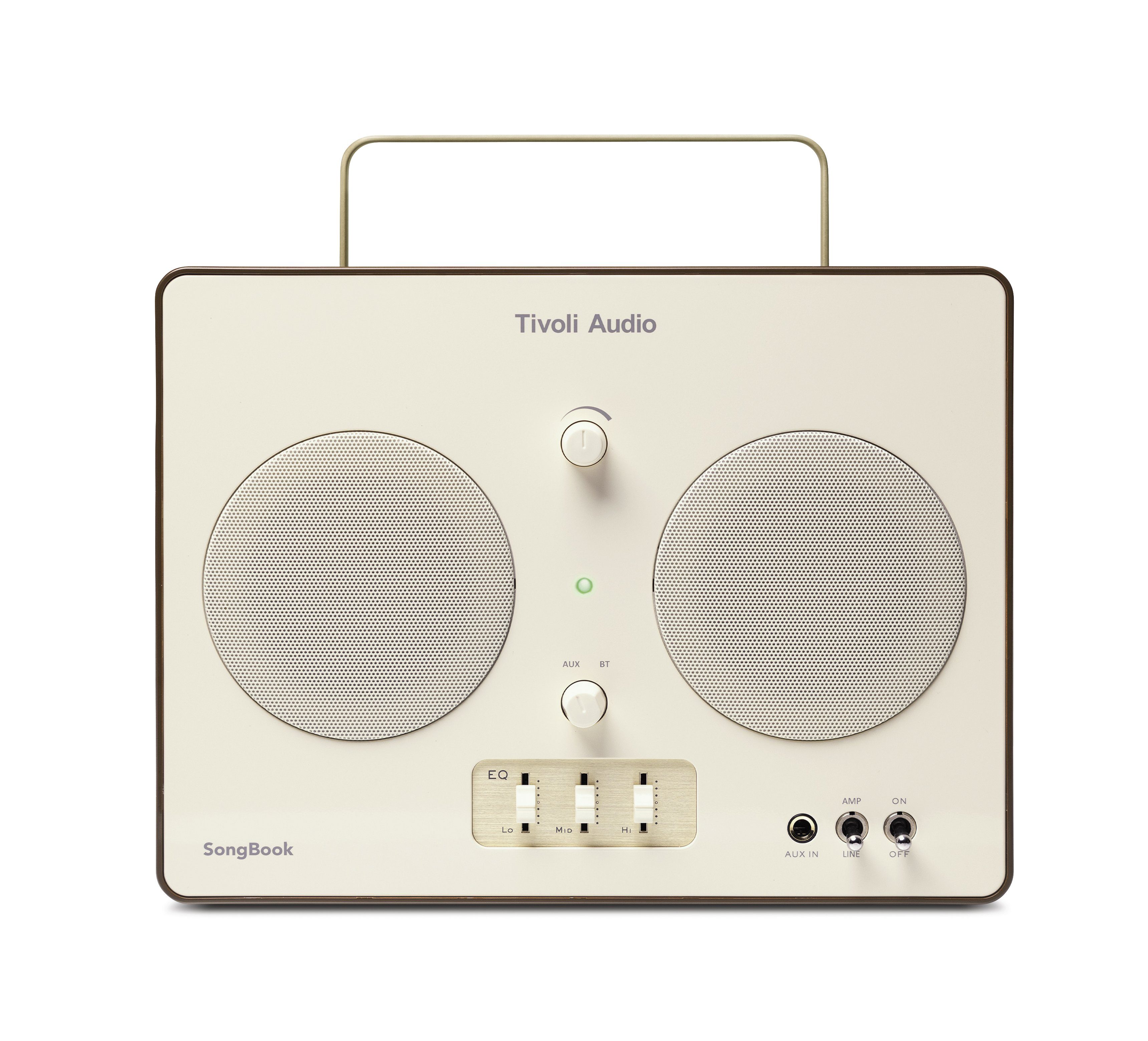 Tivoli Audio SongBook Bluetooth-Lautsprecher (analoger Equalizer, tragbarer Lautsprecher, 10 h Akku-Laufzeit)