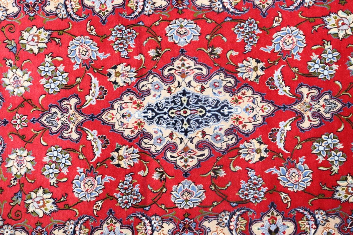 Orientteppich Isfahan Seidenkette 74x111 Handgeknüpfter Orientteppich, Nain Höhe: mm rechteckig, Trading, 6