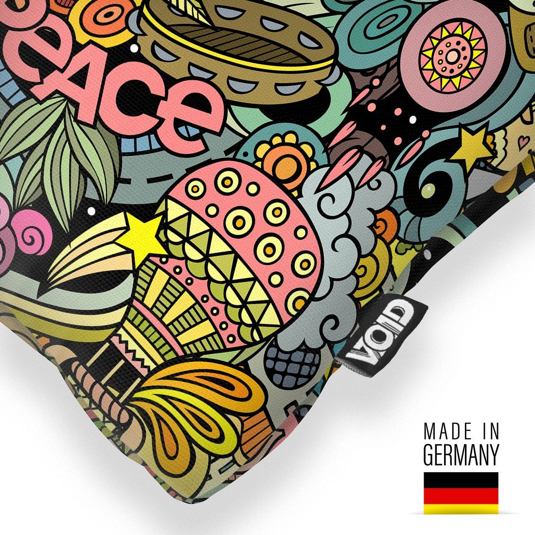 VOID Kissenbezug, (1 Stück), Hippie Muster günstig online kaufen