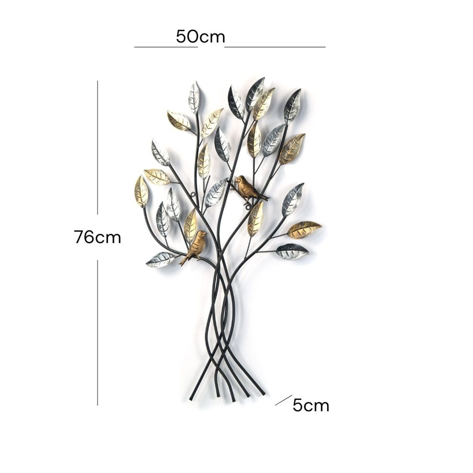 DESIGN DELIGHTS Wanddekoobjekt WAND DEKO "BAUM günstig online kaufen