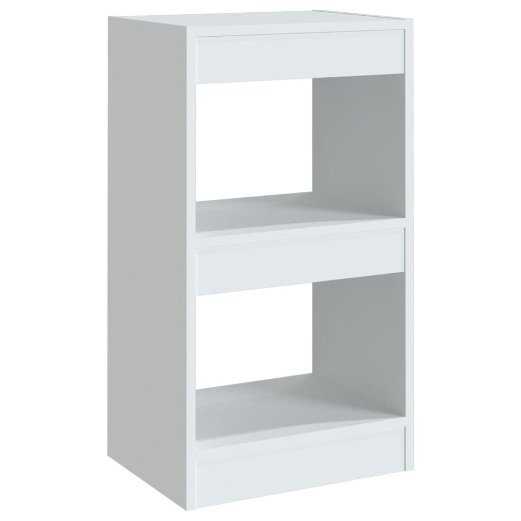 furnicato Bücherregal 40x30x72 cm Weiß aus Holzwerkstoff, 1-tlg.