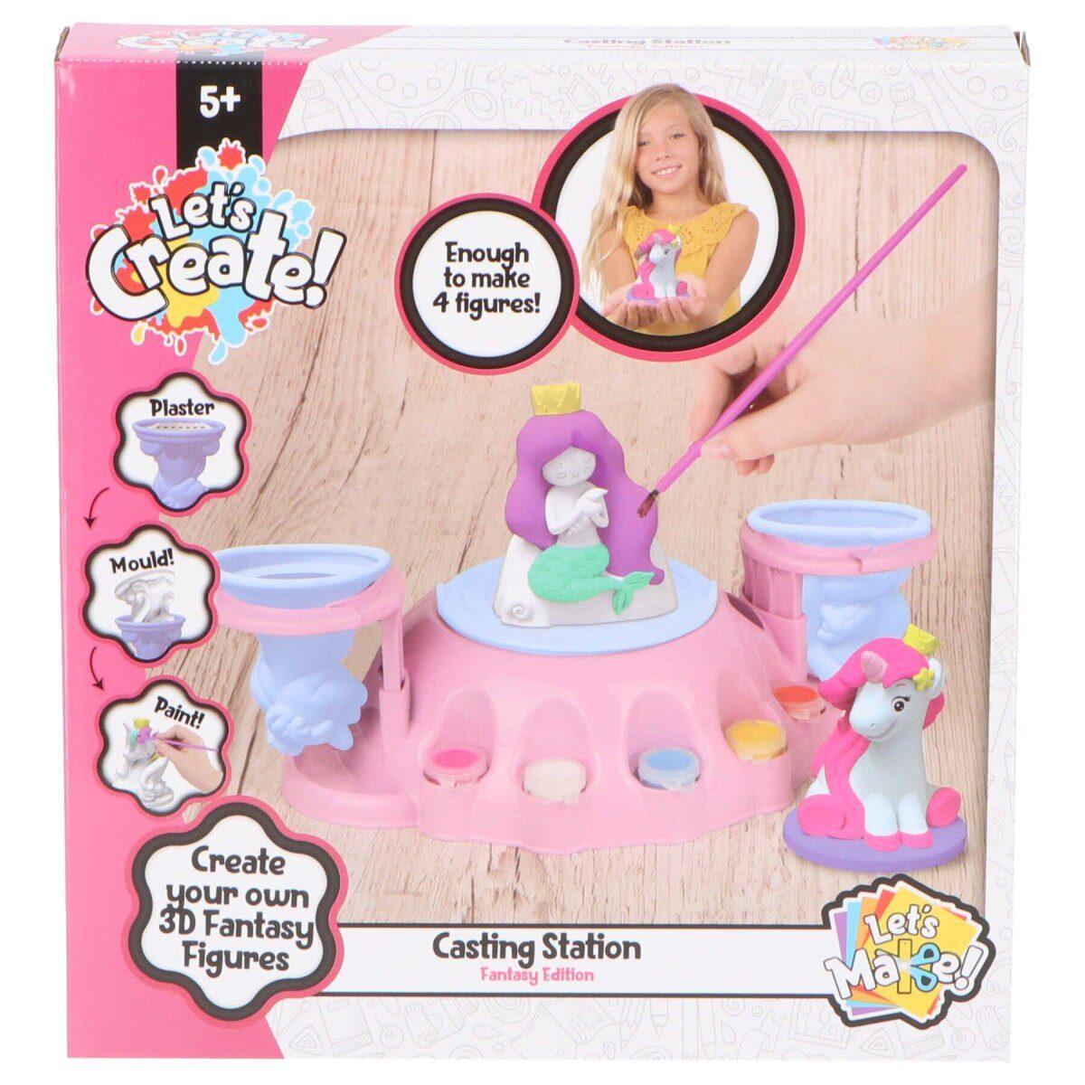 Kreativset Deluxe-Gießstation Figuren Hobbyset Kreatives Spielzeug