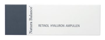 Natura Balance Gesichtspflege 15x 2ml Retinol Hyaluron Ampullen Hyaluronsäure B5 Vitamin A