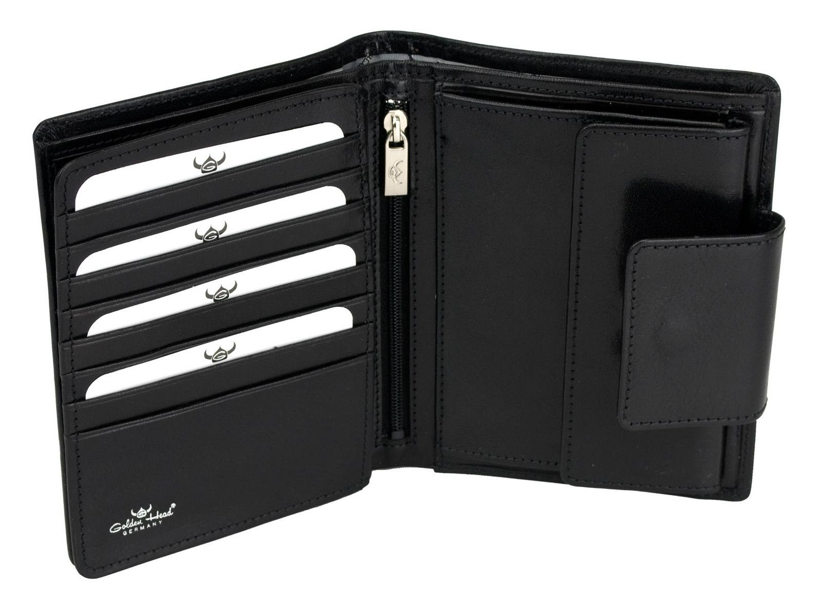 Geldbörse Billfold Coin Wallet with Snap Closure