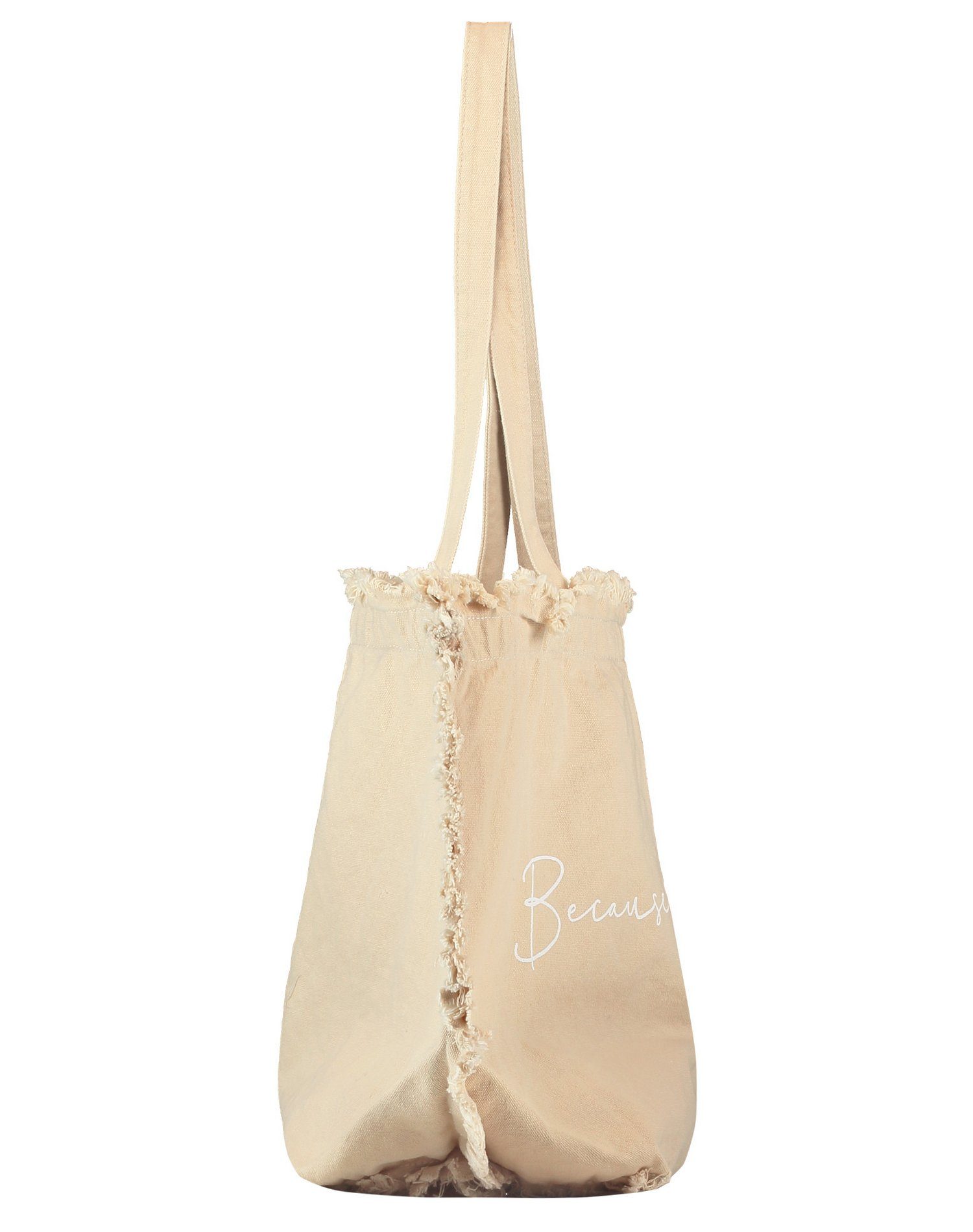 Damen Handtaschen Samoon Handtasche Shopper aus Baumwoll-Canvas