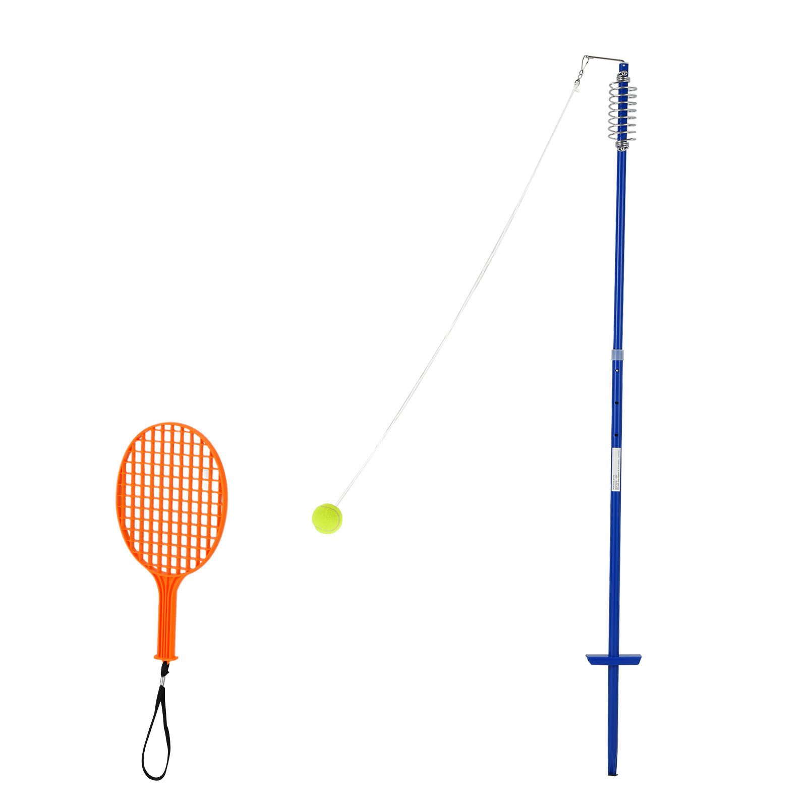COSTWAY Spielzeug-Gartenset Twistball Set mit 2 Schlägern & 120cm Schnur