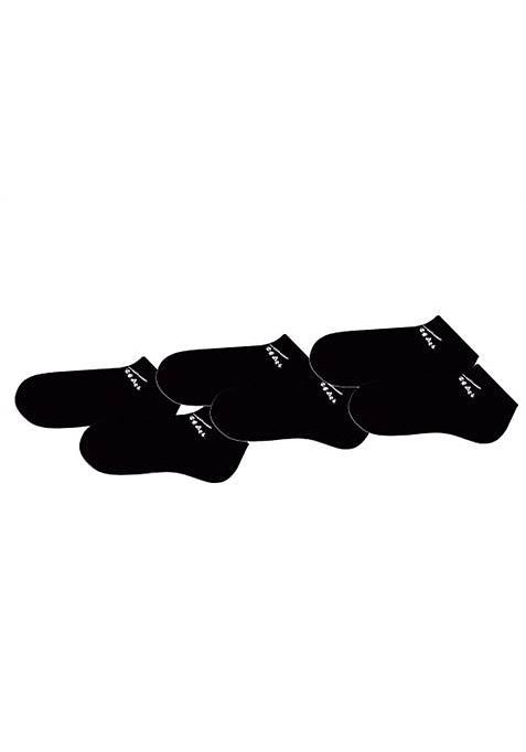 schwarz Venice Beach perfekte LYCRA-Anteil Passform (Set, durch Sneakersocken 6-Paar)