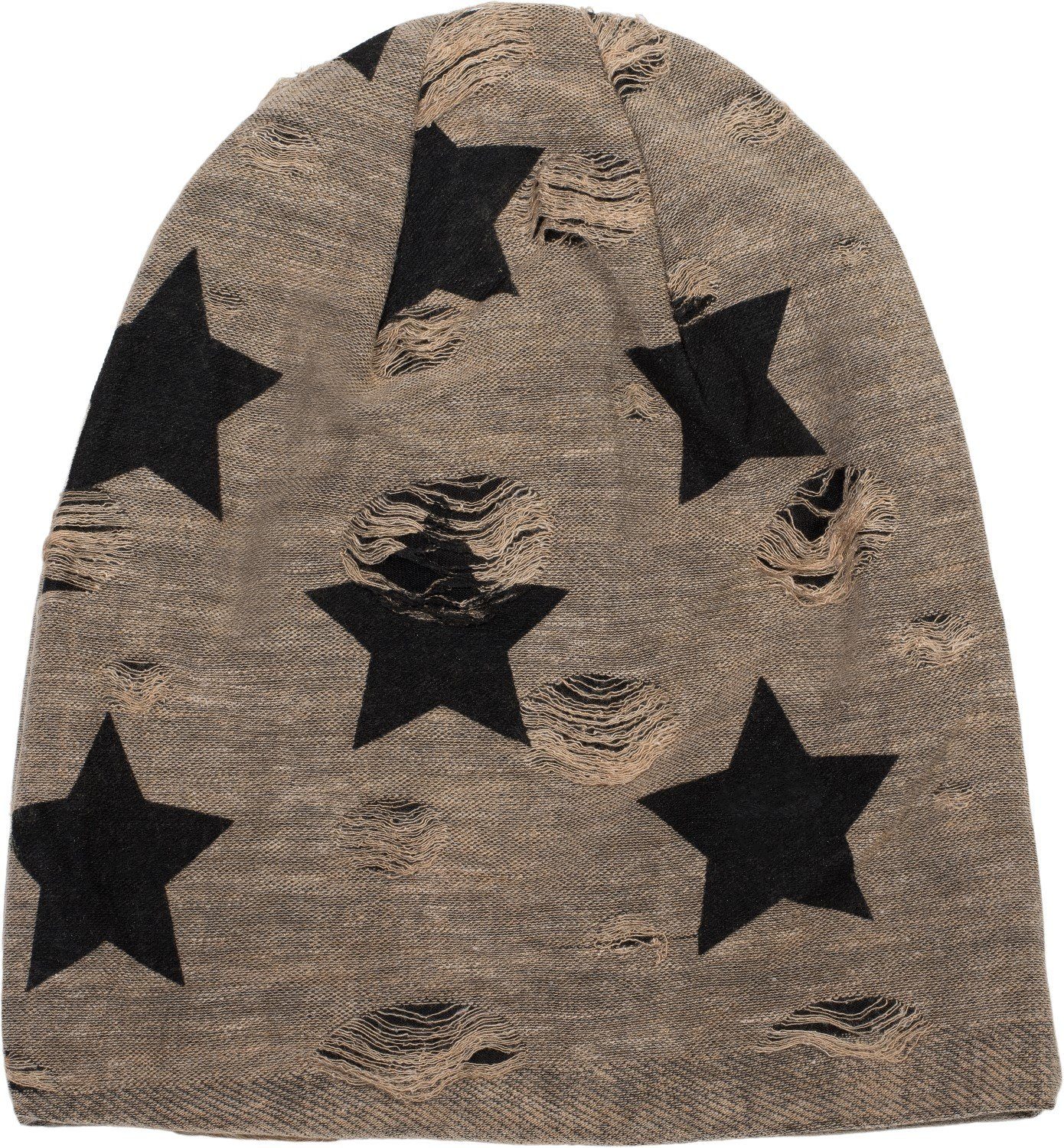 styleBREAKER Beanie Beanie mit Sterne & günstig online kaufen