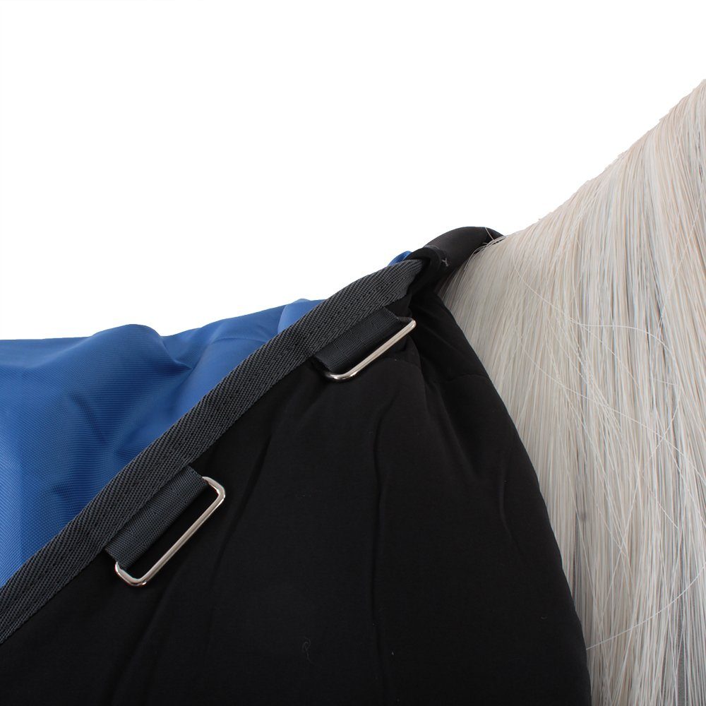 BUSSE Pferde-Regendecke Busse Outdoordecke Windchill 100g - royal (grau)