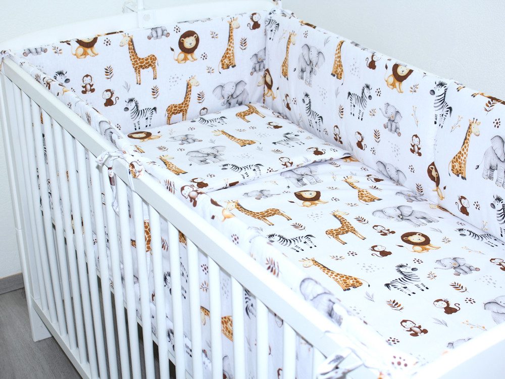 Primawela Bettnestchen Nestchen 420 cm Bettumrandung Baby Bett Kinder Nest Kopfumrandung