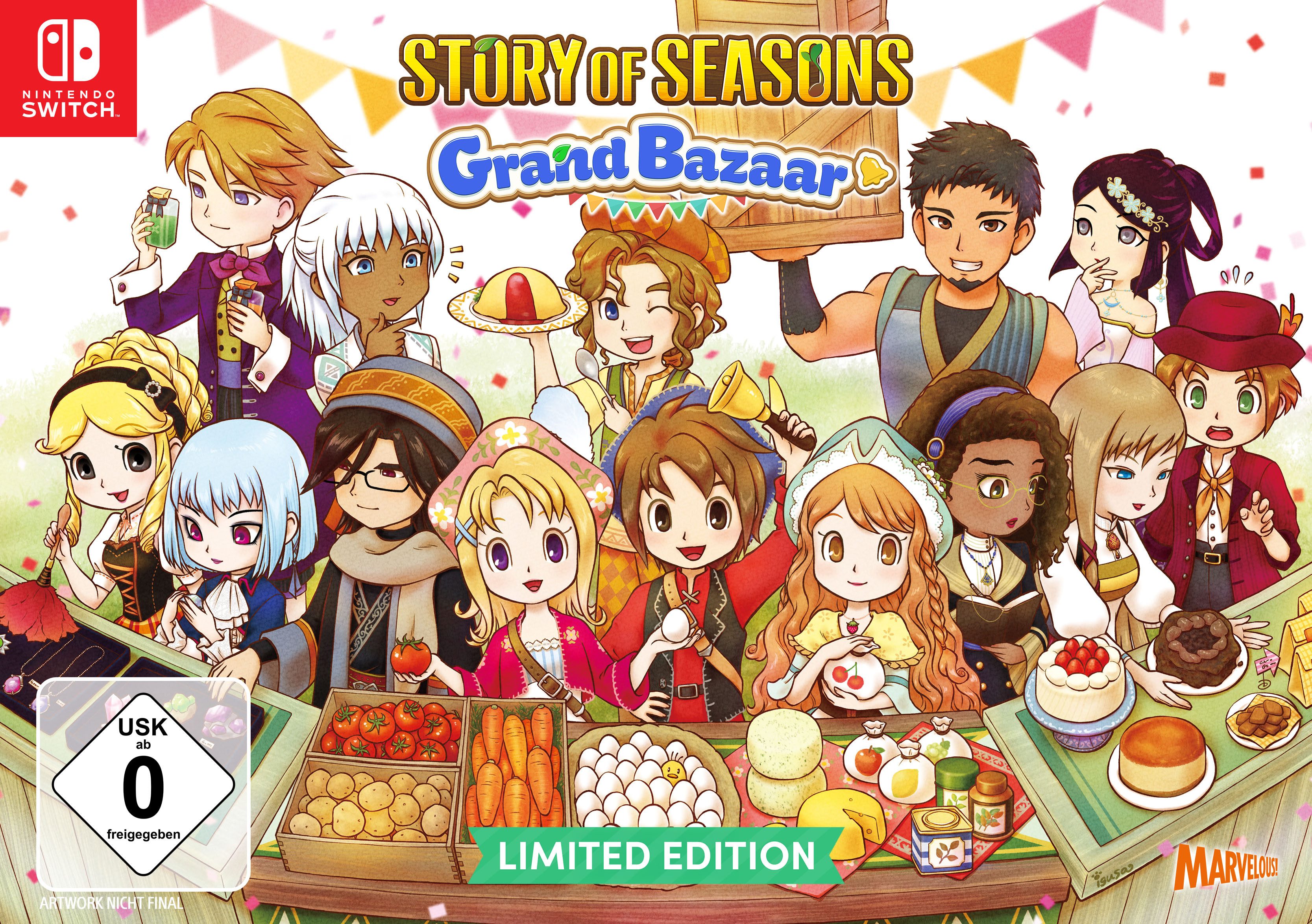 Switch Story of Seasons: Grand Bazaar Limited Edition