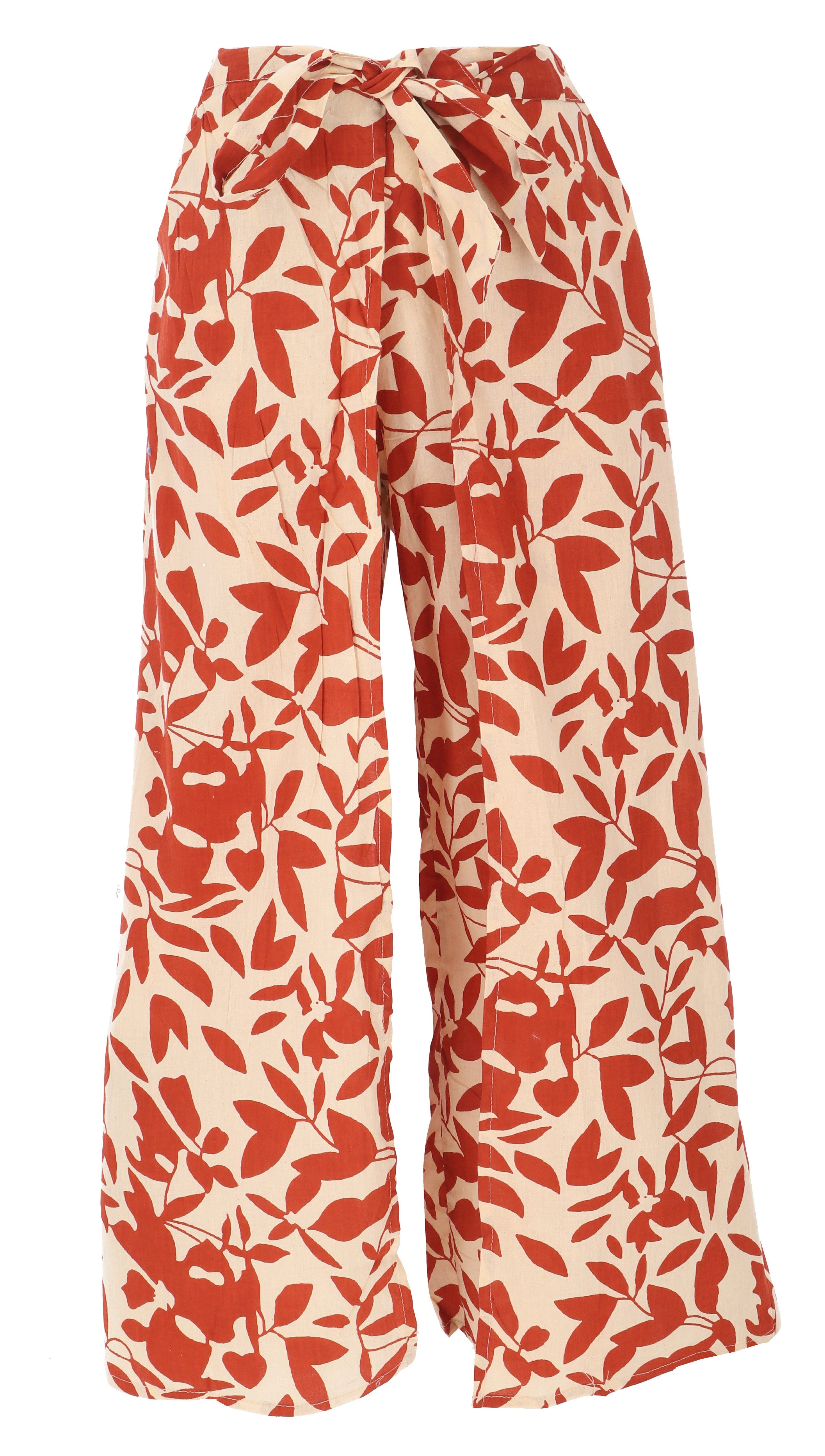 Guru-Shop Relaxhose Palazzohose, weite Boho Sommerhose, günstig online kaufen
