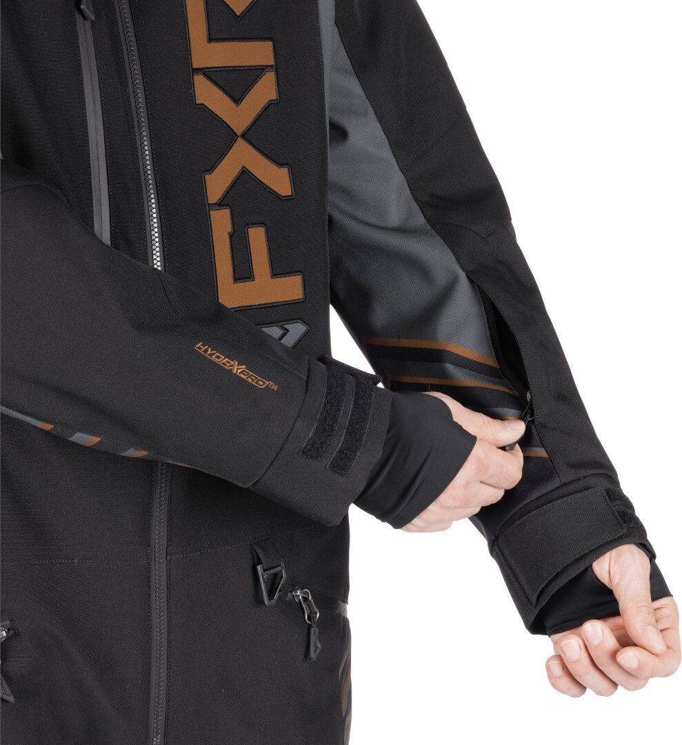 FXR Schneeoverall Helium Lite 2025 1-Teiler Snowmobil Kombi Wasserdicht Atmungsaktiv reflektierende reißverschluss wasserdichte