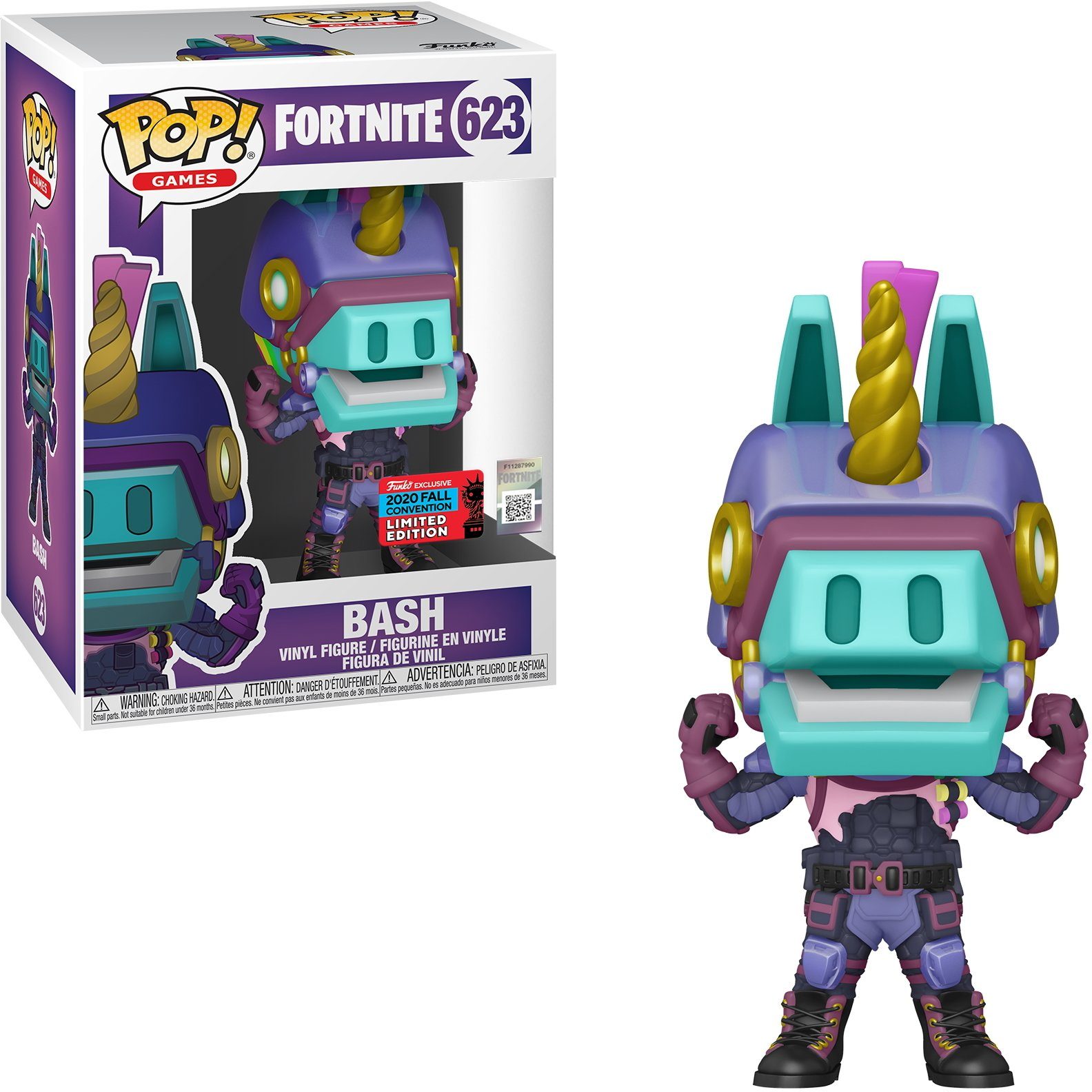 Funko Spielfigur Fortnite - Bash 623 Exclusive NYCC 2020 Pop!