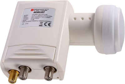 RED OPTICUM Robust SCR 2 Legacy 4+2 Teilnehmer Einkabel - Sat CR LNB Universal-Quad-LNB (4 Userbänder und 2 Legacy Ausgänge zum Direktanschluss)