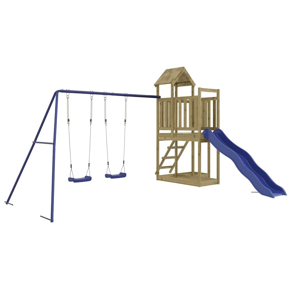 vidaXL Spielturm Spielturm Imprägniertes Kiefernholz
