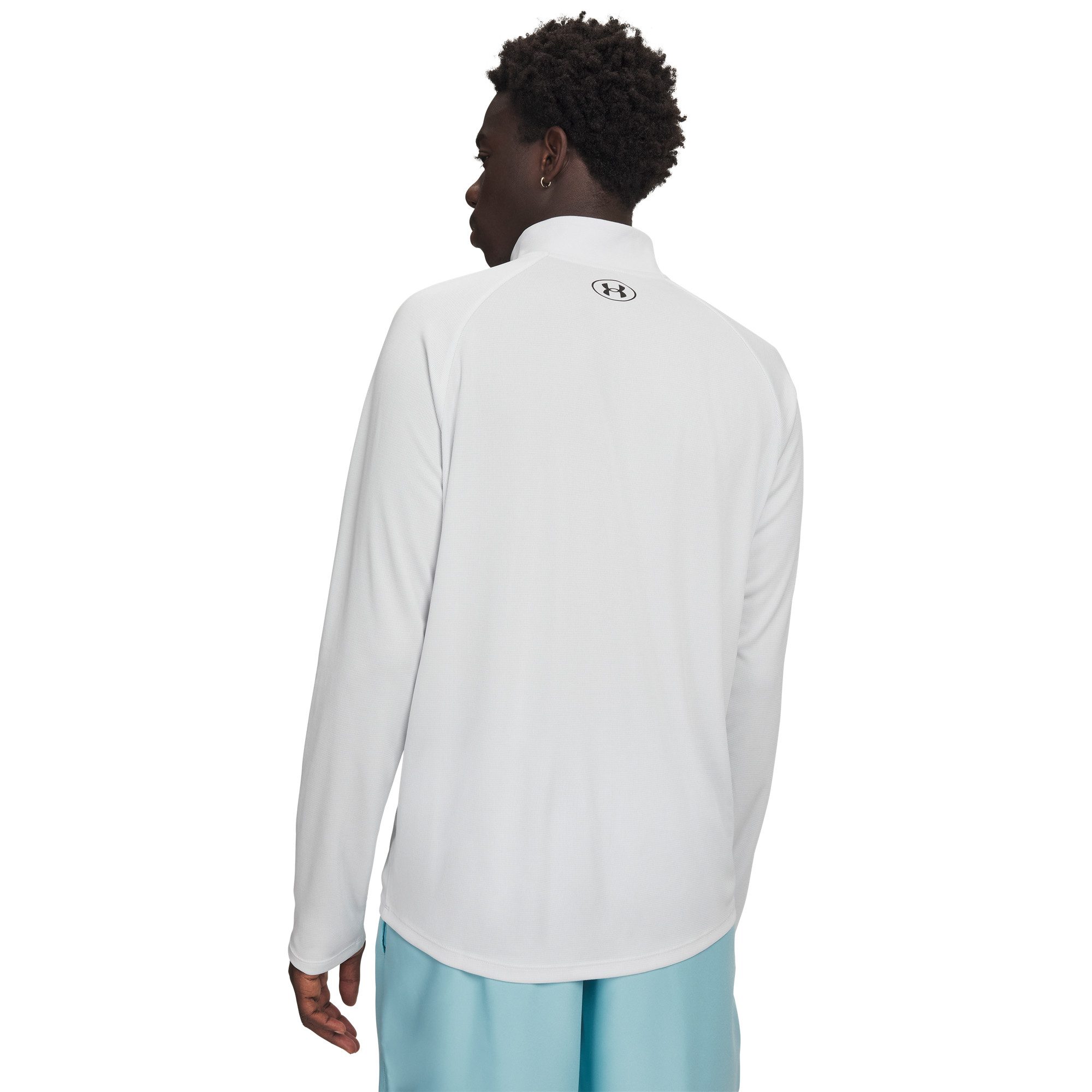 Under Armour® Langarmshirt Under Armour Herren Langarmshirt Tech Textured 1/2 Zip 1382797