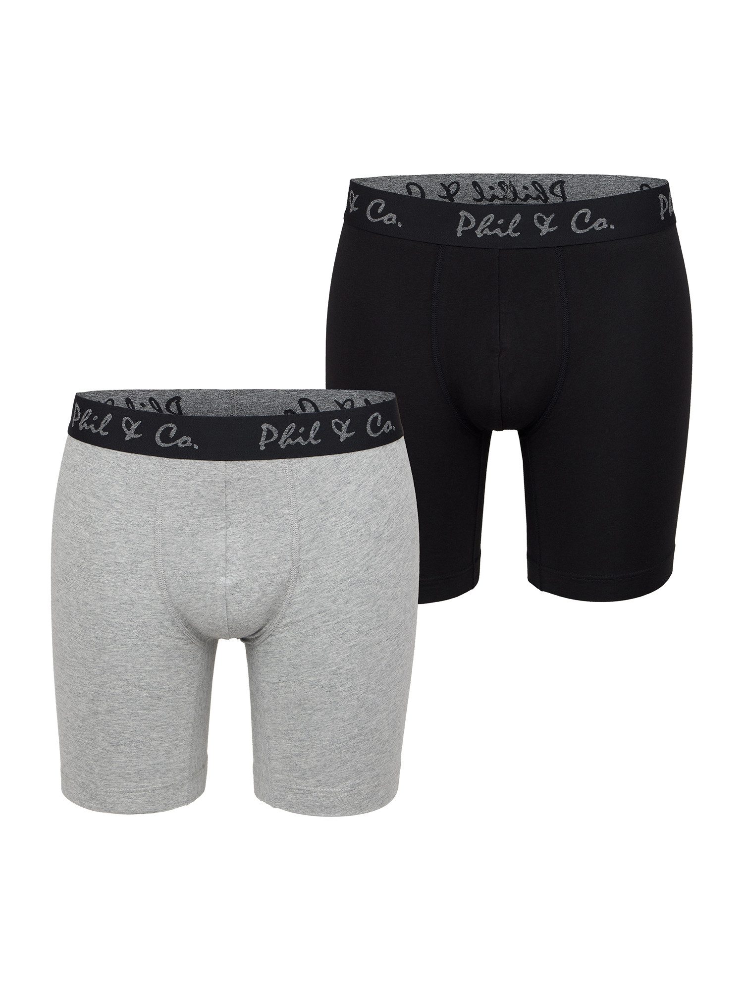 Phil & Co. Langer Boxer Long Boxer Briefs (2-St) Retroshorts - langes Bein günstig online kaufen