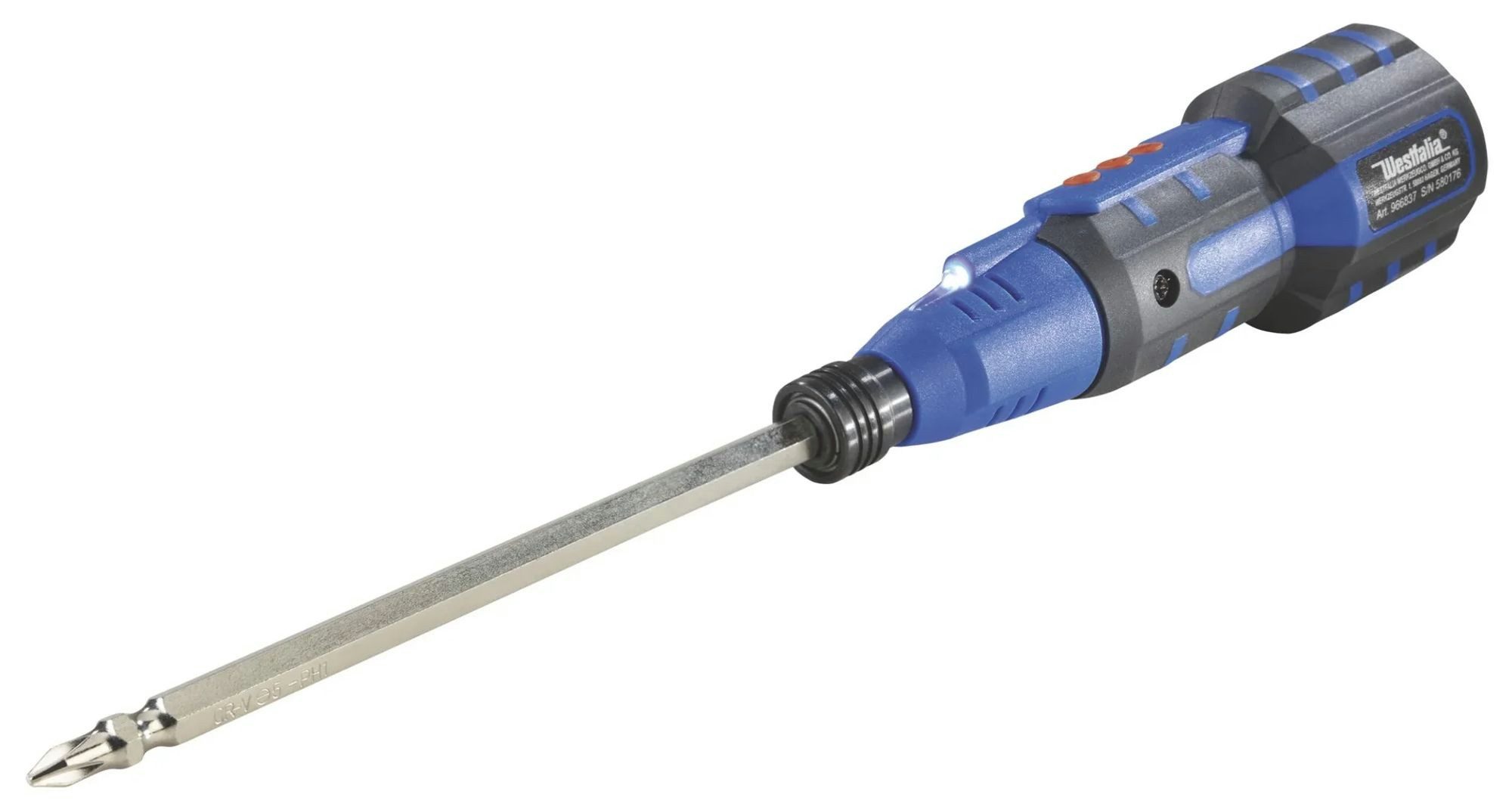 Westfalia Werkzeug Akku-Schraubendreher Akku Schraubendreher 3,6V X-Grip 2