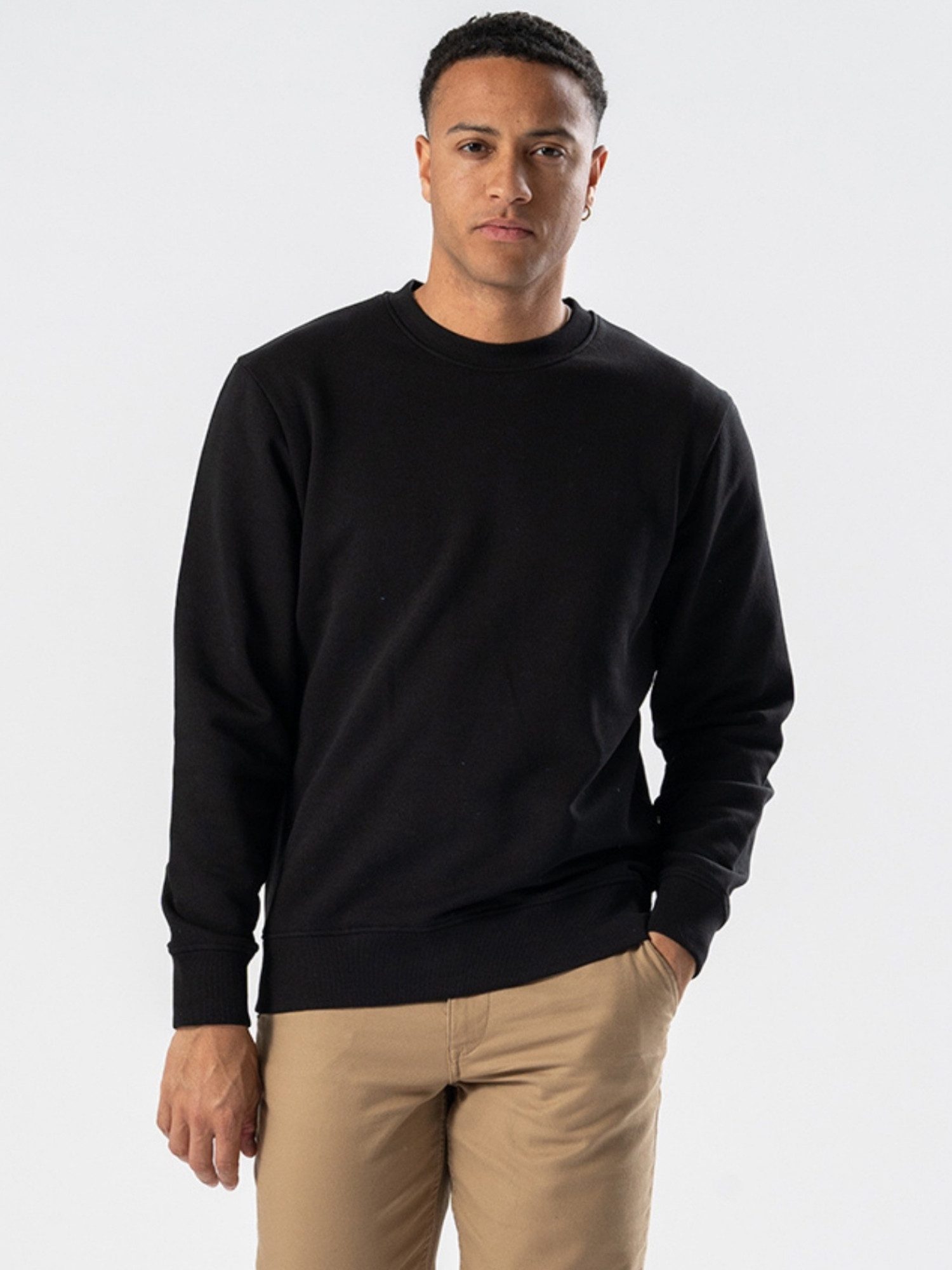 Rundhalspullover TEESHOPPEN Pullover Sweatshirt Crewneck