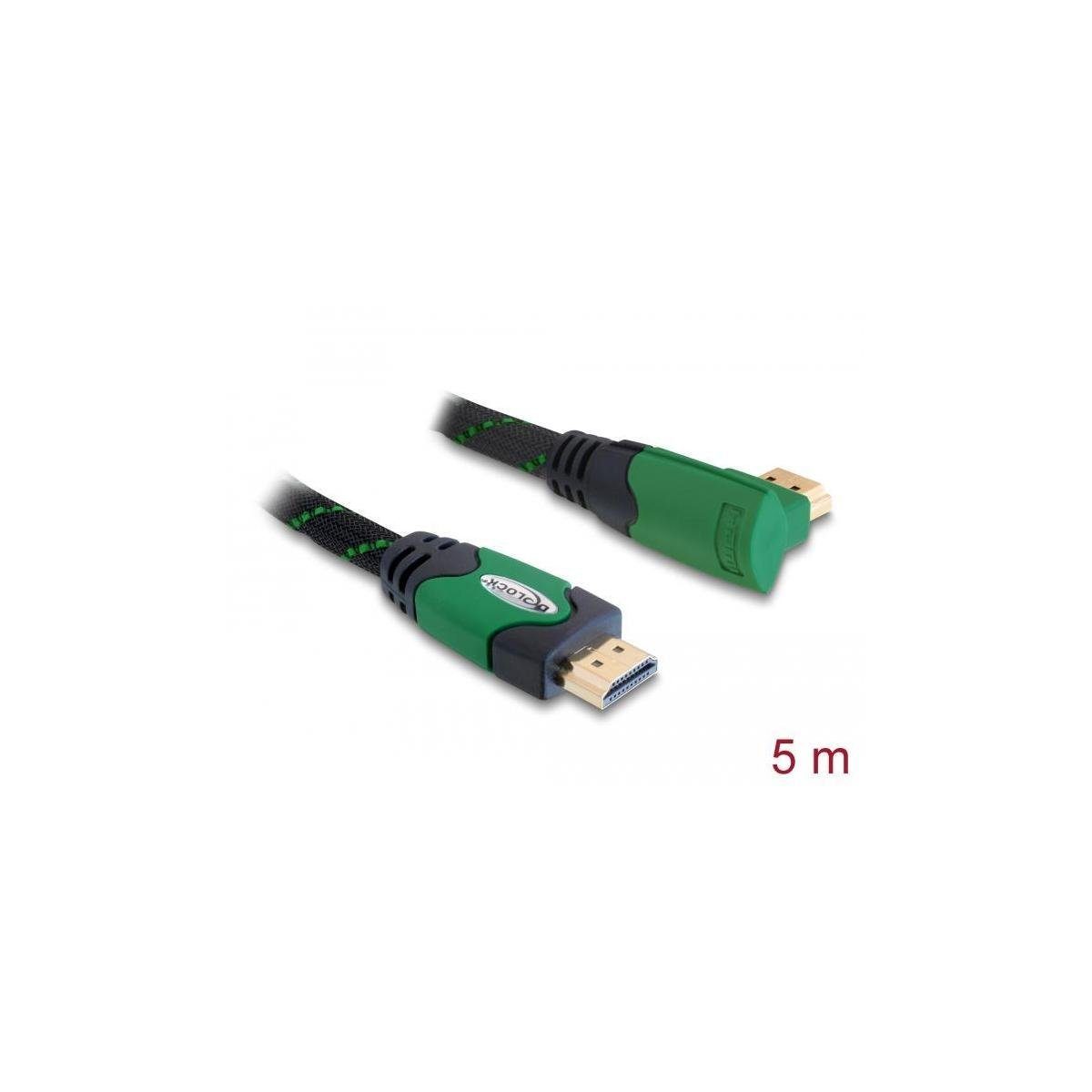 HDMI-A, A... HDMI Kabel HDMI Ethernet Computer-Kabel, HDMI High cm) - mit 82954 Speed Delock - (500,00