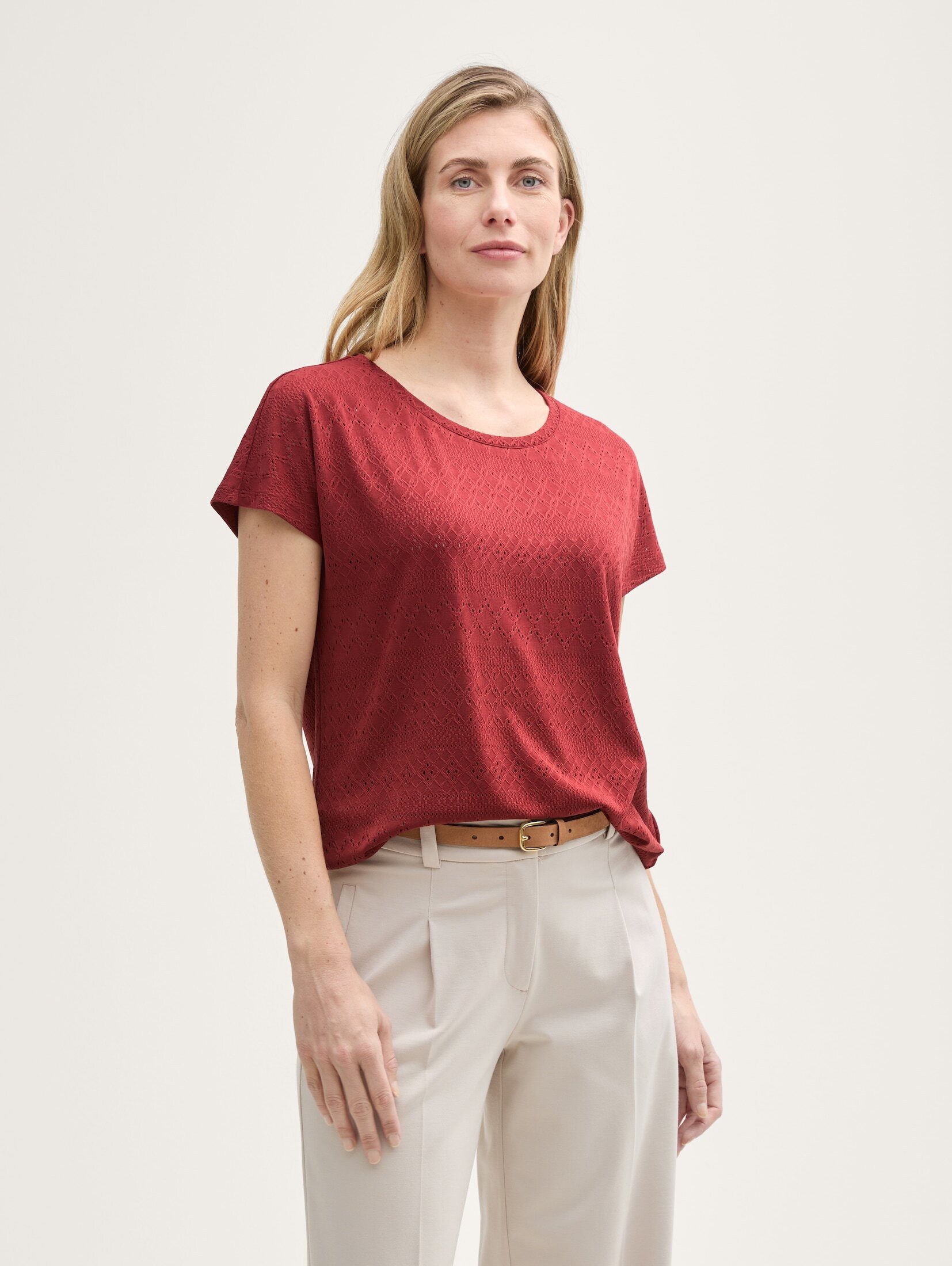 TOM TAILOR T-Shirt Loose Fit Ajour günstig online kaufen