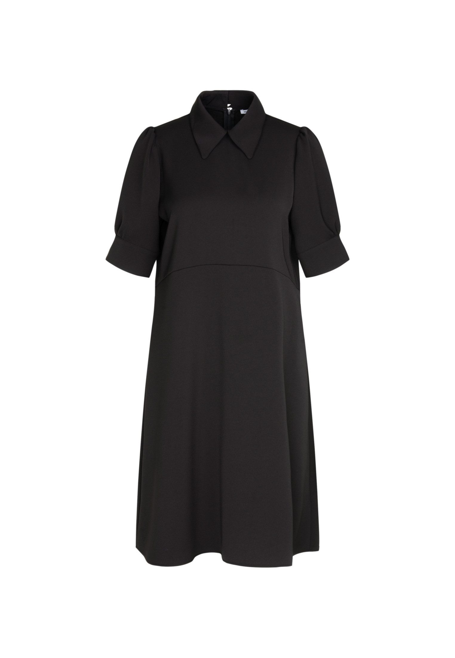 seidensticker Sommerkleid Schwarze Rose 1/2 Kragen Uni