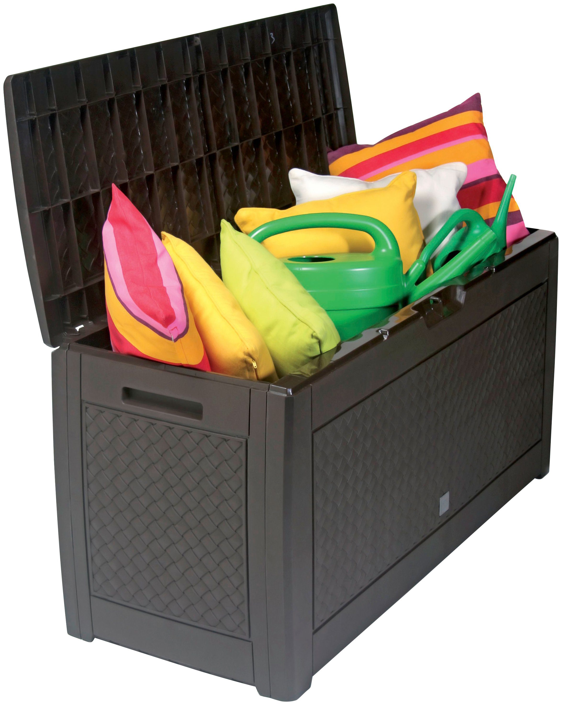 Prosperplast Aufbewahrungsbox Rato (OTTOs Choice), 310 l Fassungsvermögen, einfacher Zusammenbau, mit Rollen