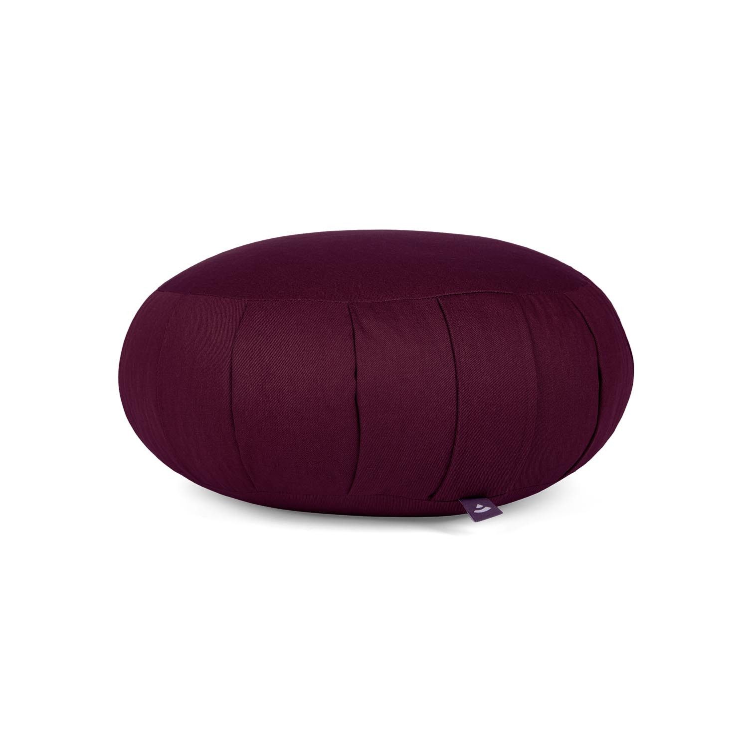bodhi Meditationskissen Meditationskissen ZAFU ECO, Füllung: Dinkel aubergine