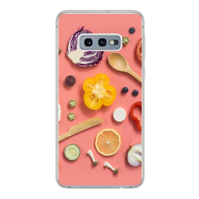 MuchoWow Handyhülle Lebensmittel - Küche - Gemüse Phone Case Handyhülle Samsung Galaxy S10e Silikon Schutzhülle