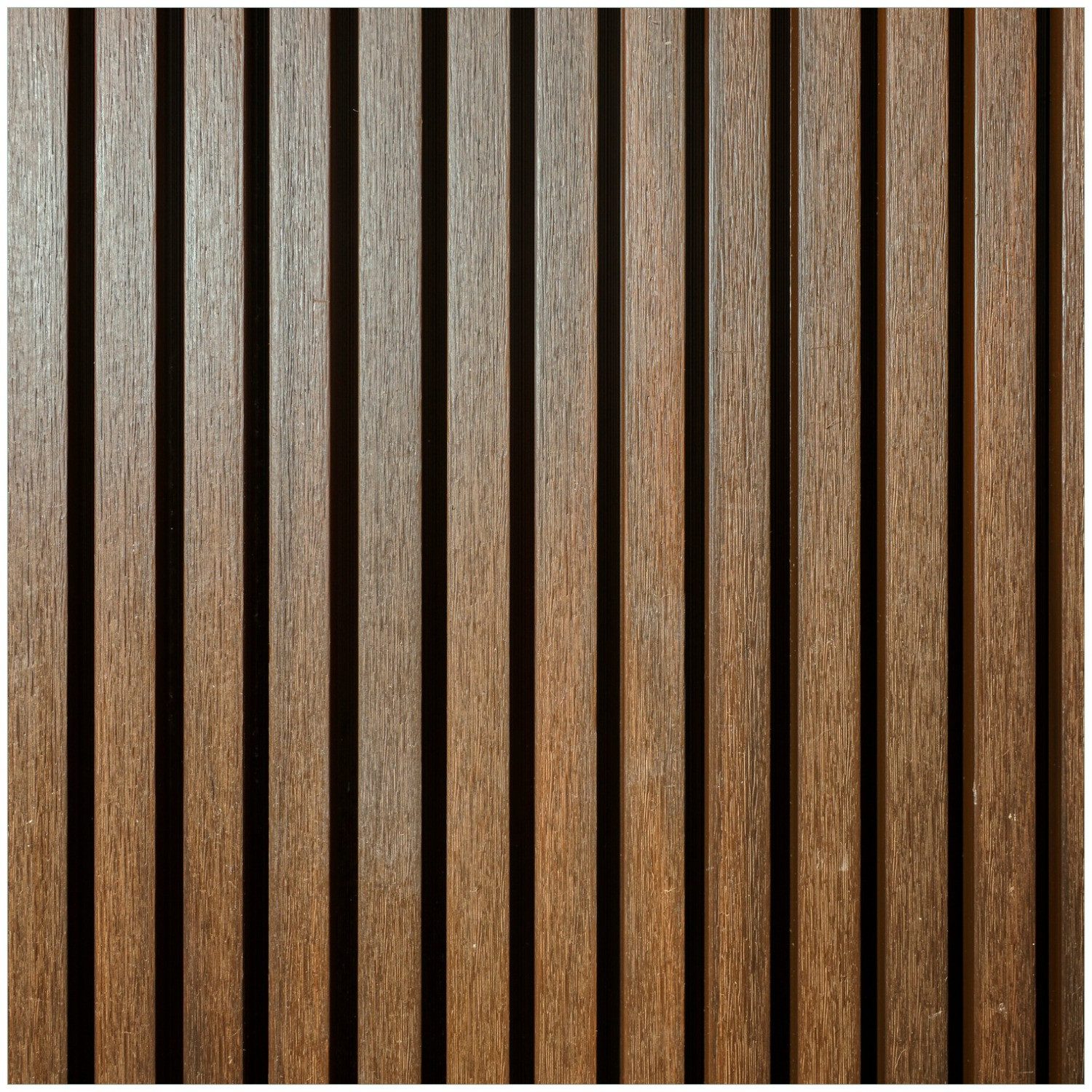 Wallario Möbelfolie Holzlamellen in Braun