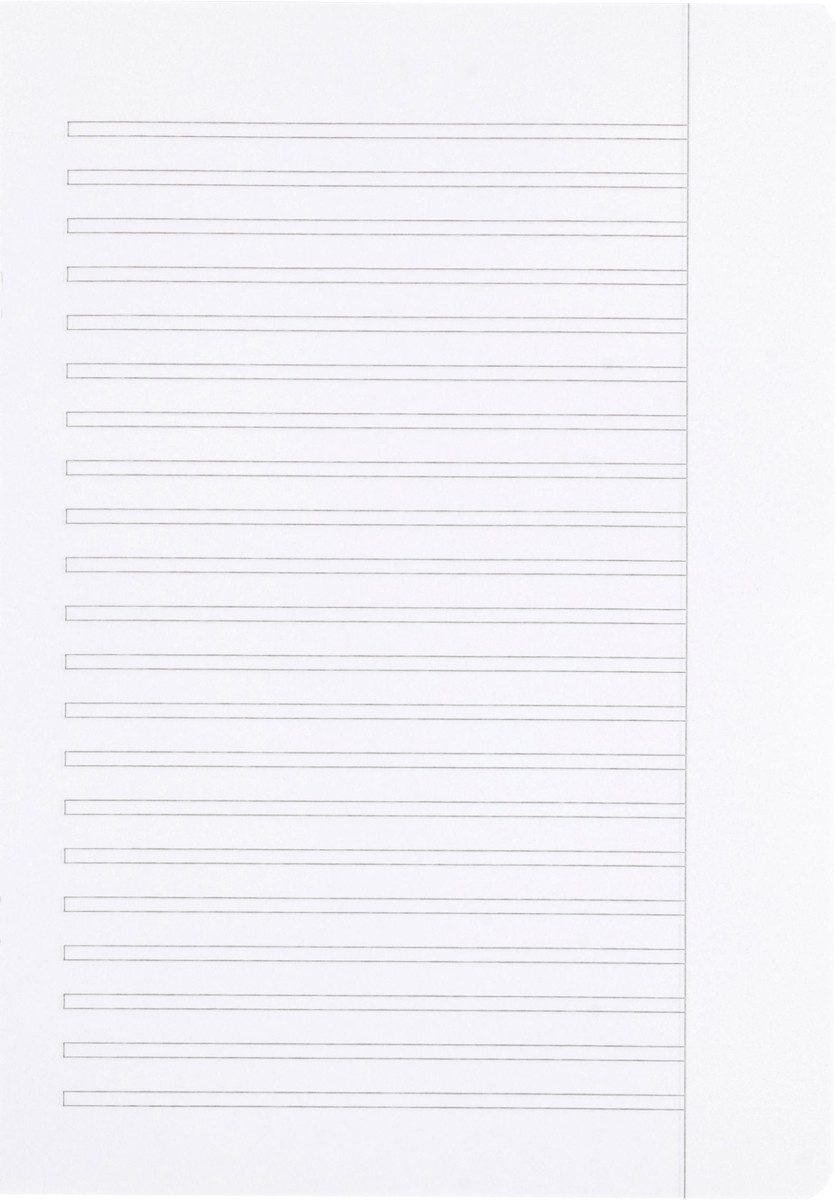 LANDRE Schulheft Schulheft A4 16 Blatt 80 g/qm Lineatur 3 (liniert mit Rand) (10 Stück)