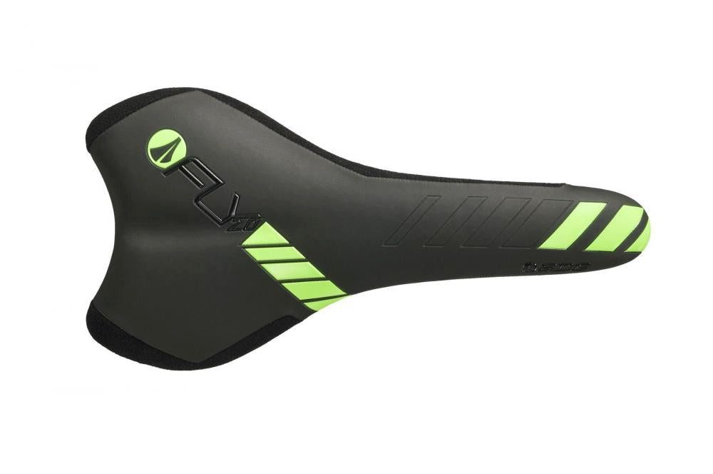 SDG Components Fahrradsattel SDG I-Fly 2.0 Sattel I-Beam schwarz-neon grün