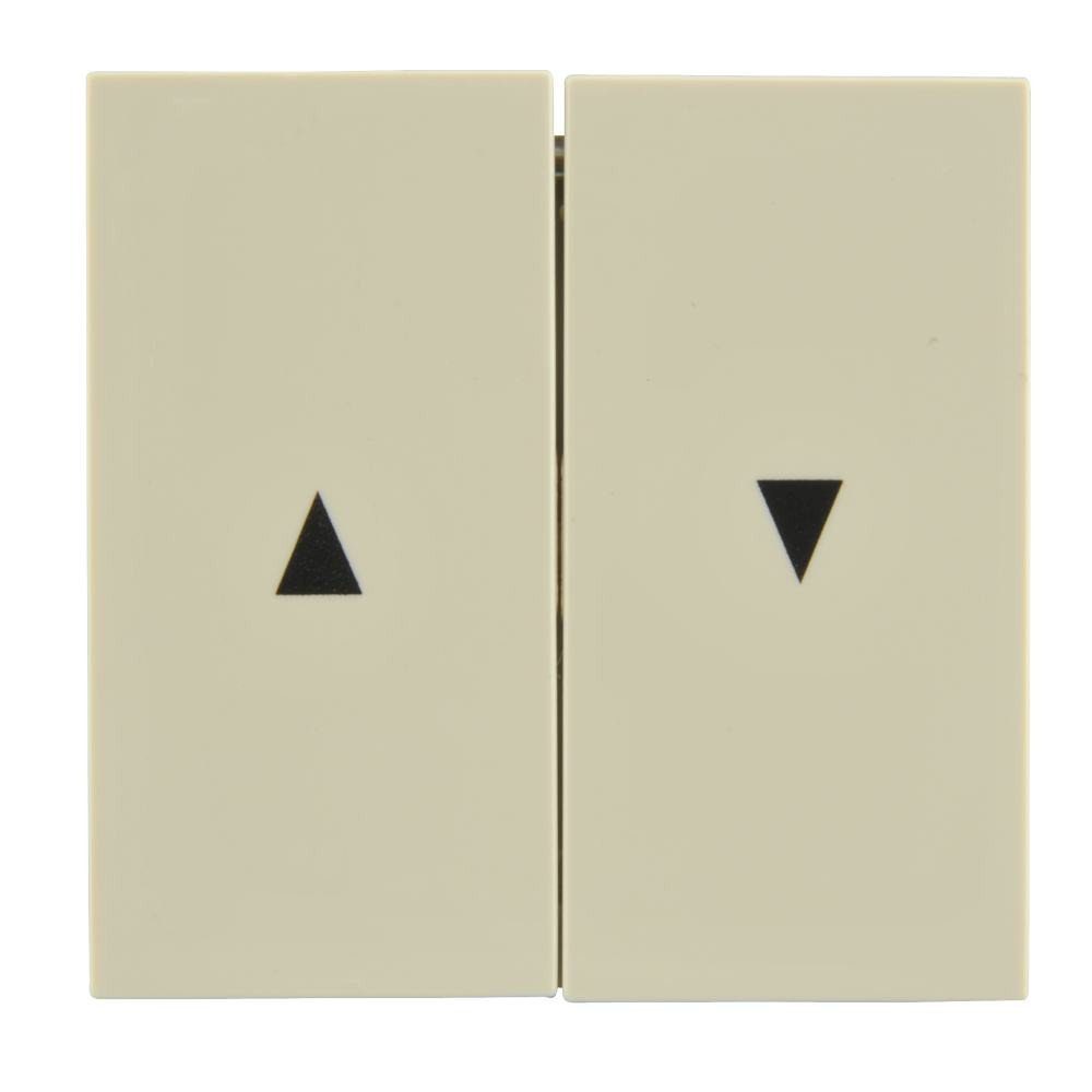 GIRA Lichtschalter Gira Jalousienschalterwippe ST55, cremeweiß