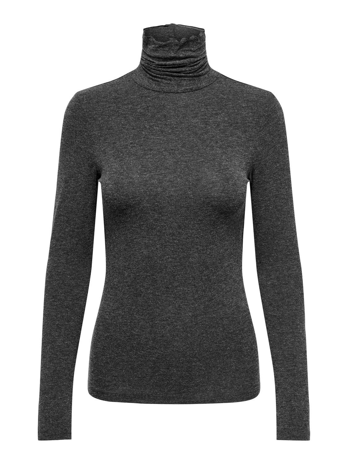 ONLY Langarmshirt ONLSIGRID L/S HIGHNECK TOP JRS