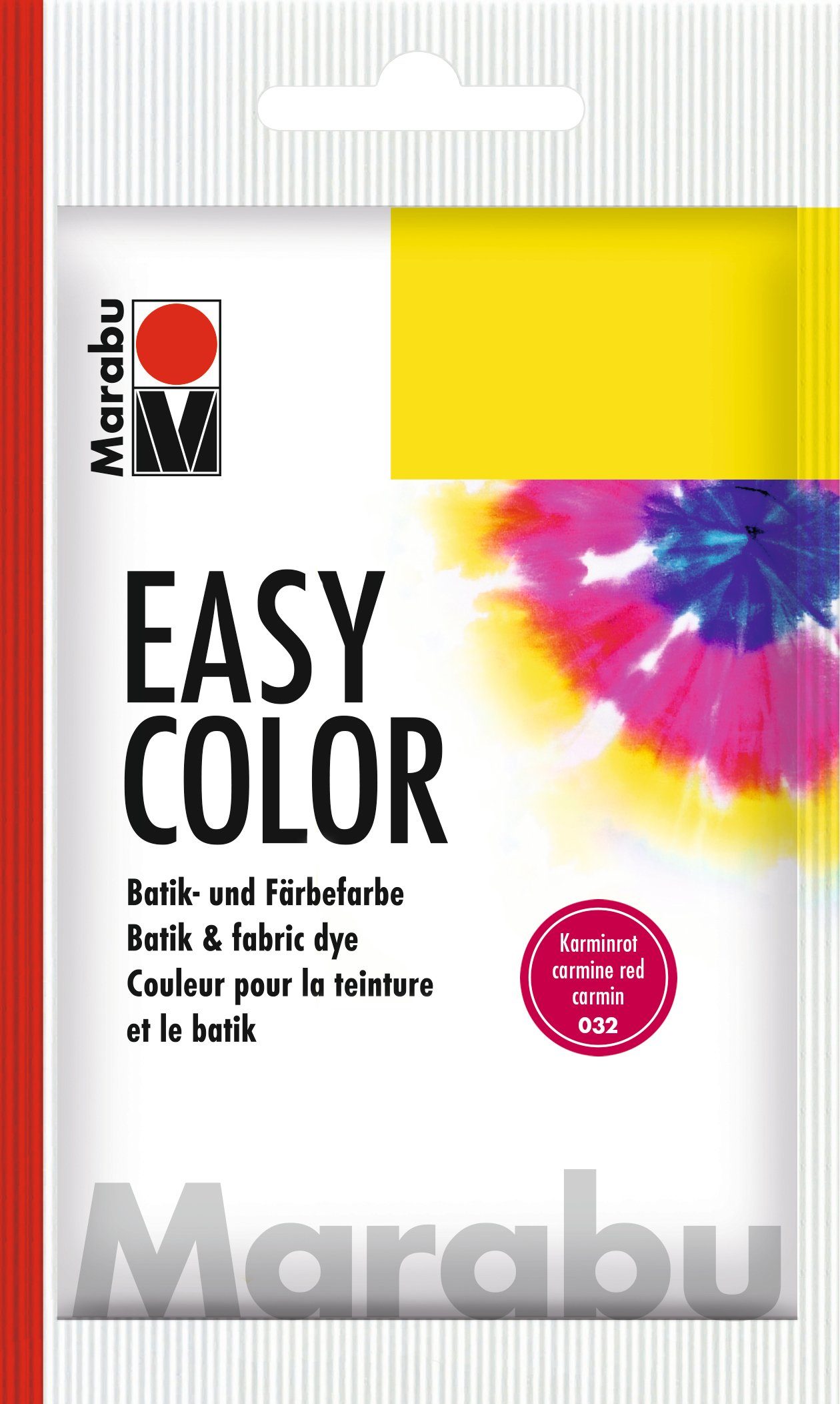 Marabu Bastelfarbe Easy Color, 25 g Karminrot