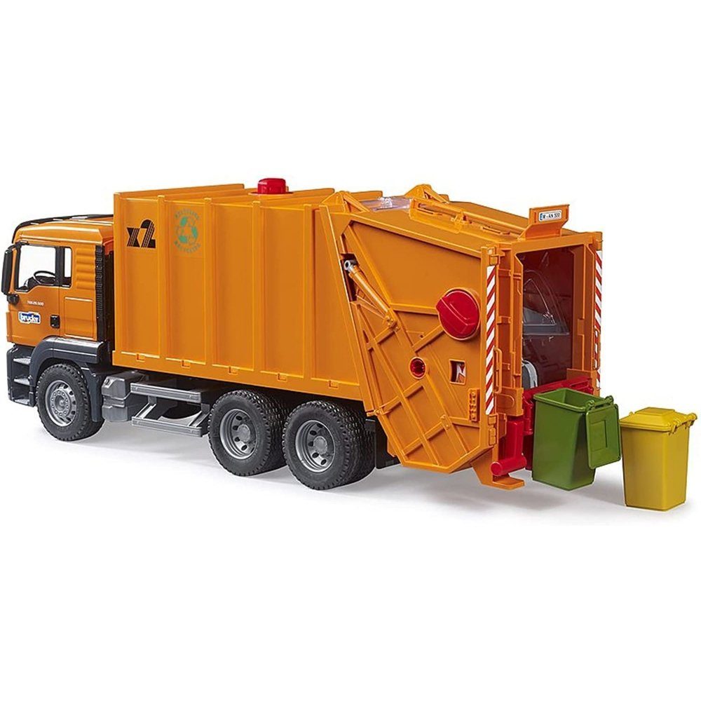 MAN Spielzeug-Müllwagen MAN Modellfahrzeug - TGS Müll-LKW - orange günstig online kaufen