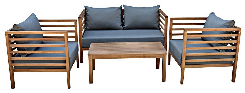 Gardissimo Gartenlounge-Set Samoa Lounge / Gartenmöbelset / Outdoor / Möbel  / Akazie / Holz, UV-beständig